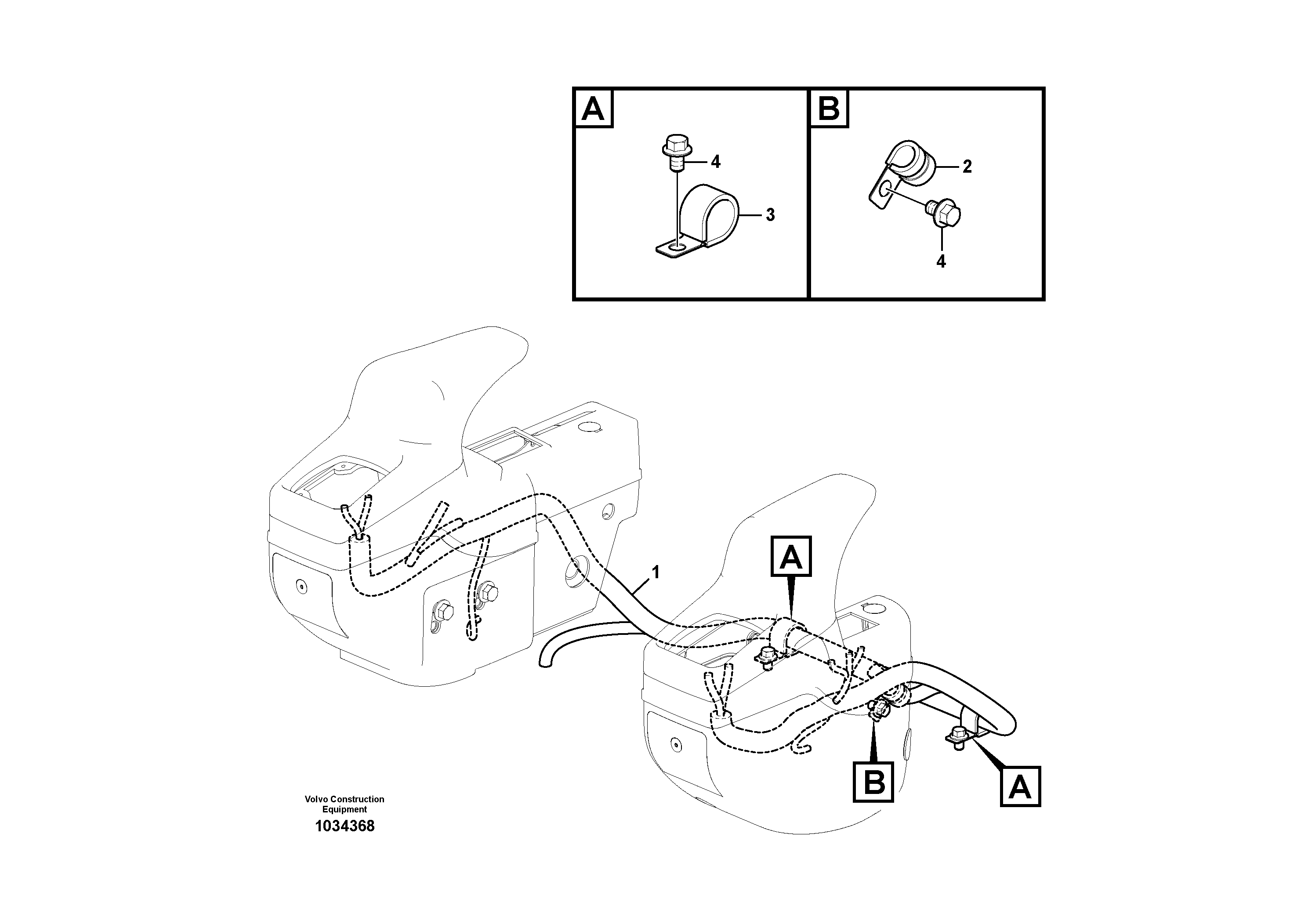 Support Leg VOE14640135 VOLVO