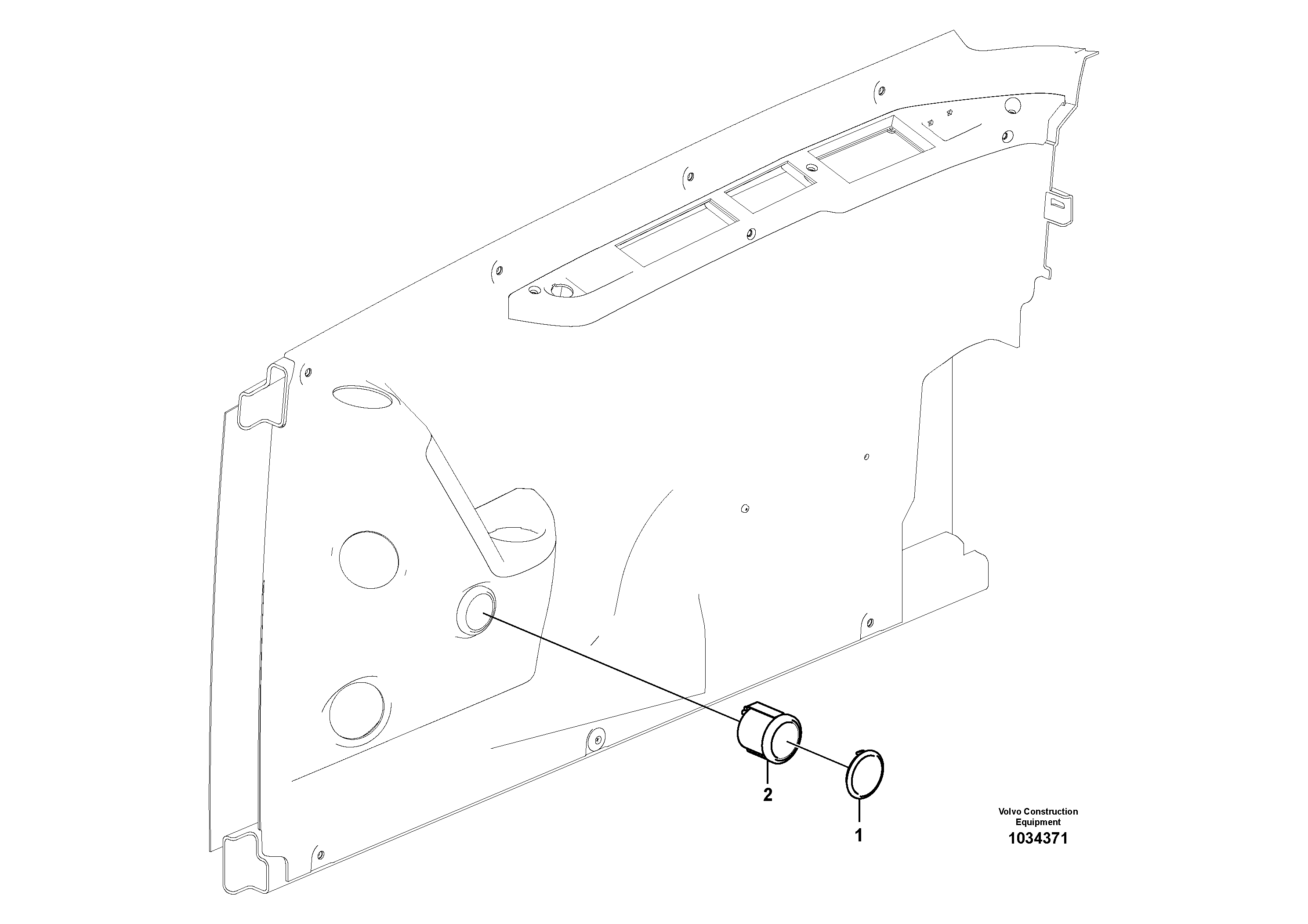 Маслоотражающее кольцо VOE14568370 VOLVO