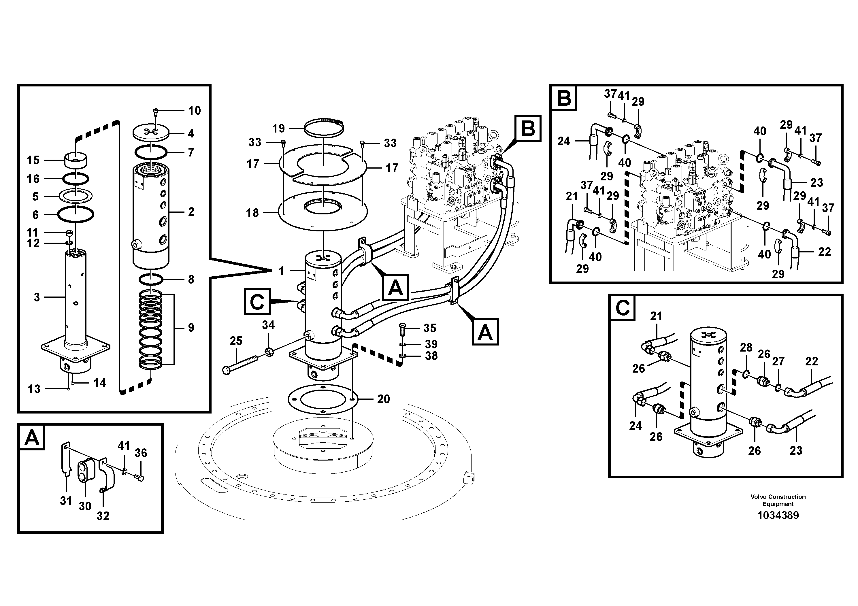 Rec.housing VOE14587987 VOLVO
