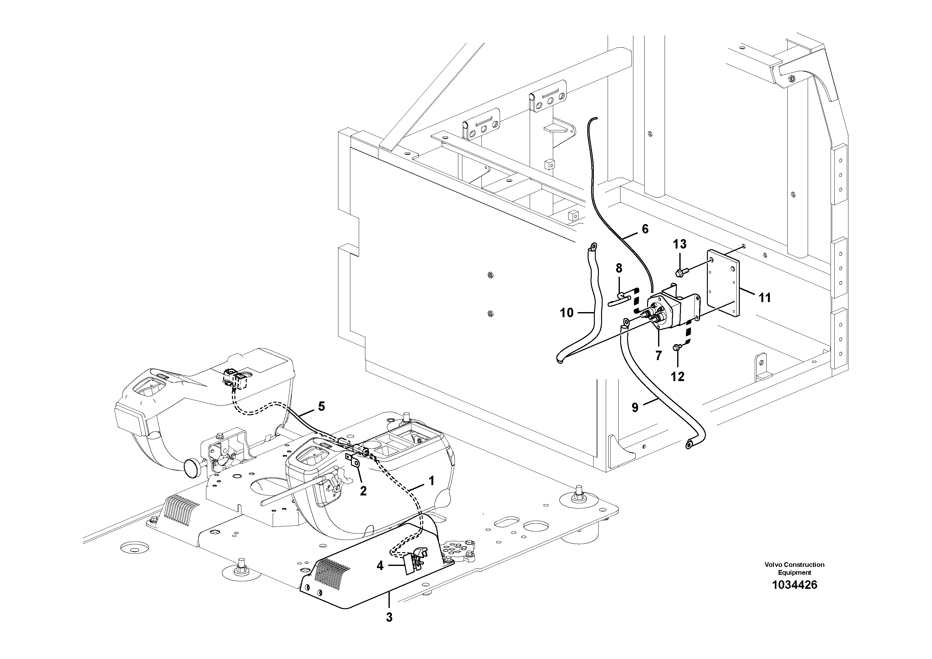 Brush Bearing VOE14579864 VOLVO