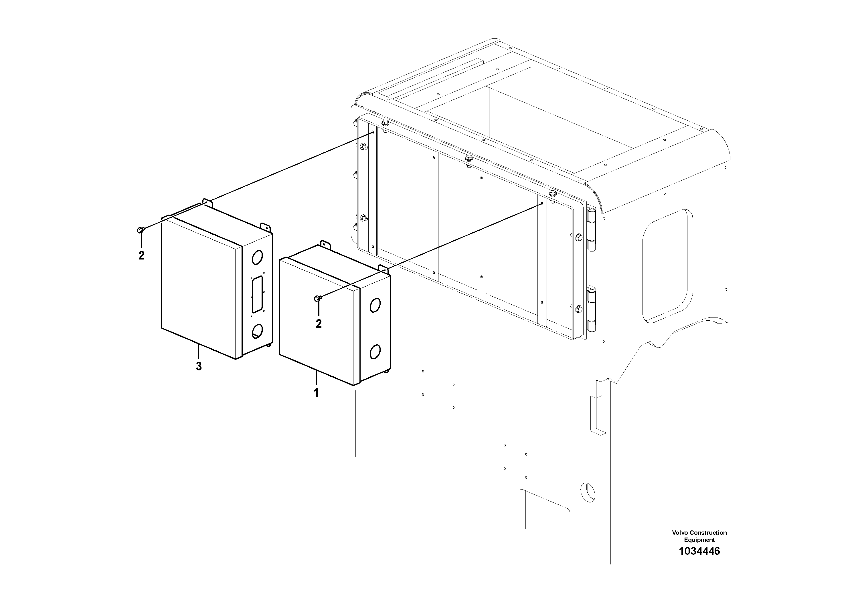 Опора VOE14628159 VOLVO