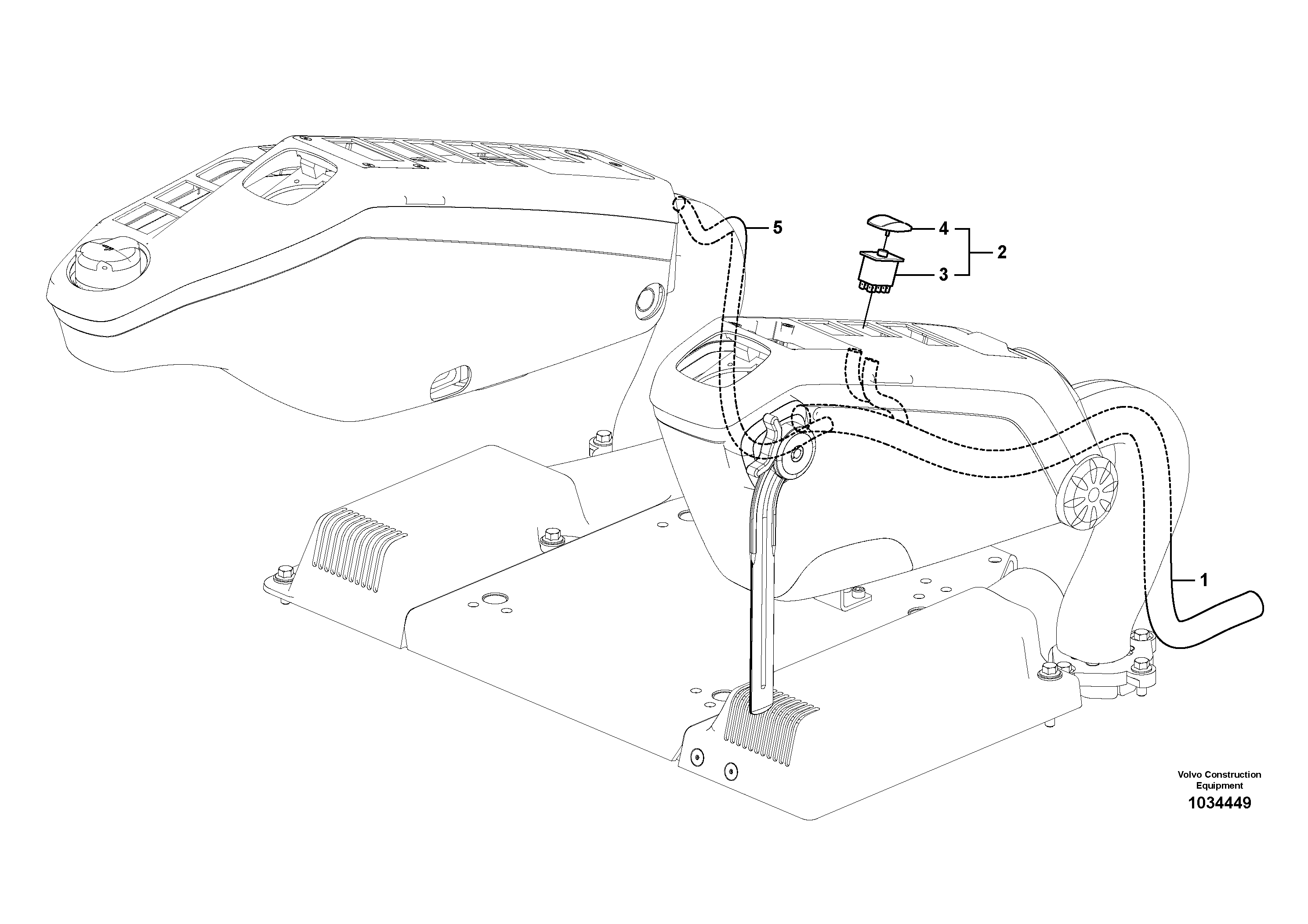 Support Leg VOE14577424 VOLVO