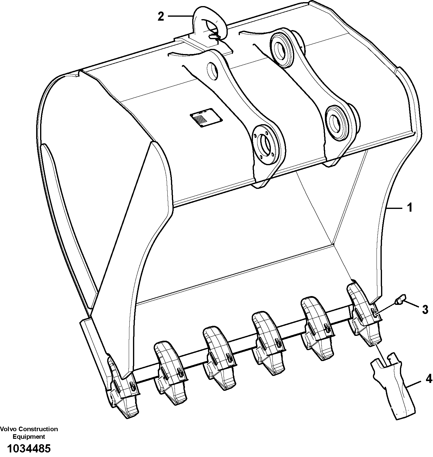 Cutting edge VOE14529606 VOLVO