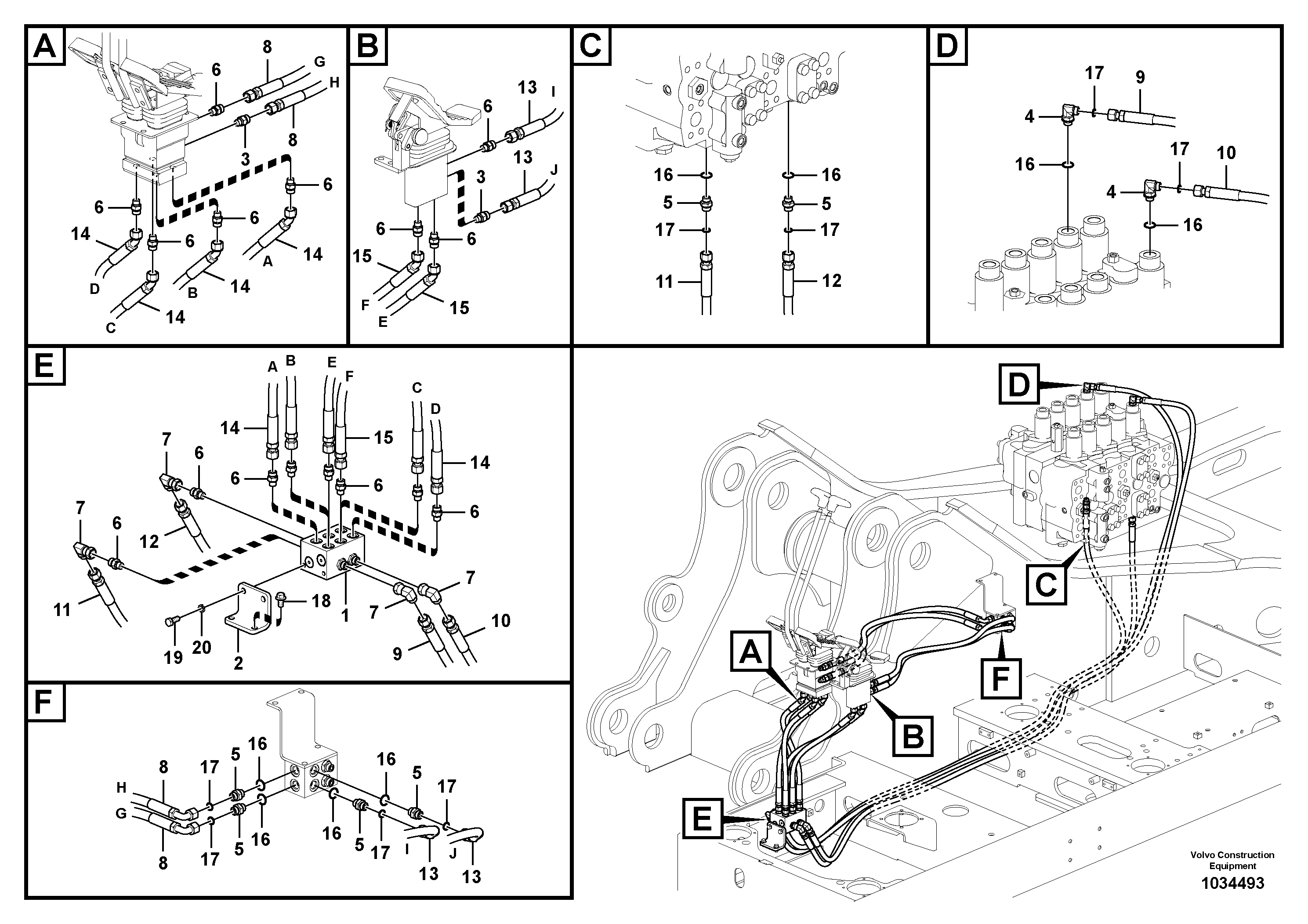 Bracket VOE14578544 VOLVO