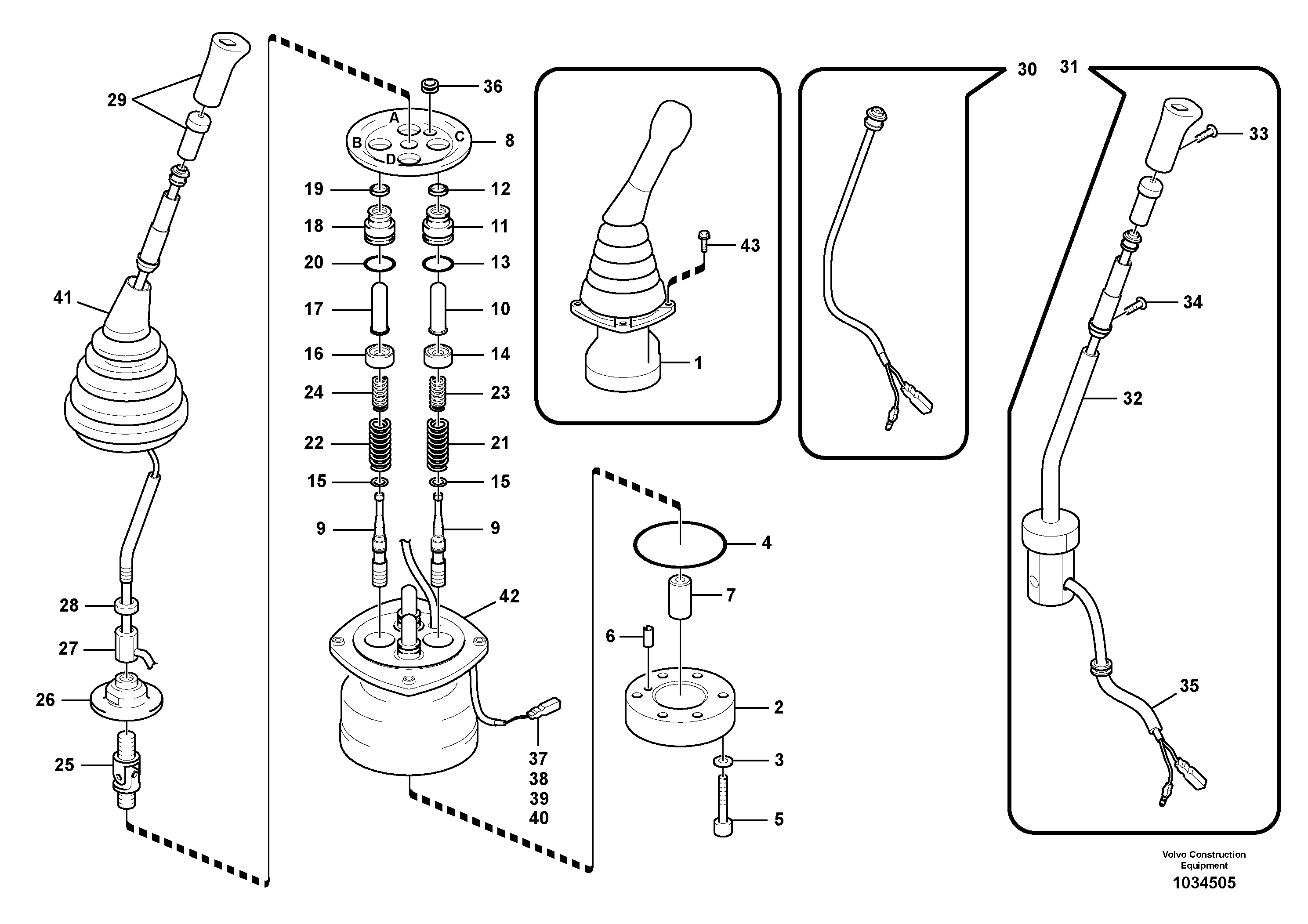 Retainer VOE14550280 VOLVO