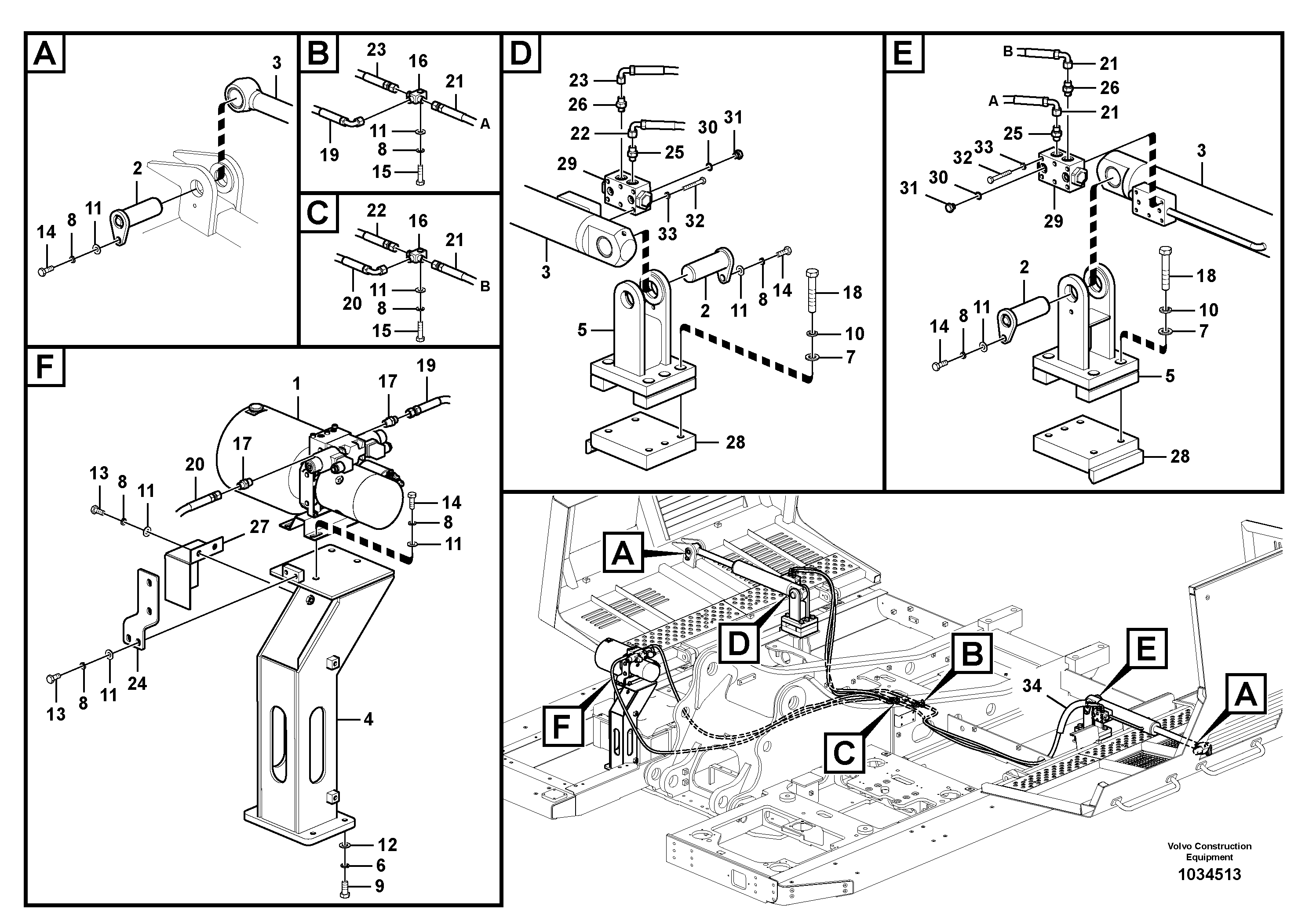 Timing gear casing VOE936431 VOLVO
