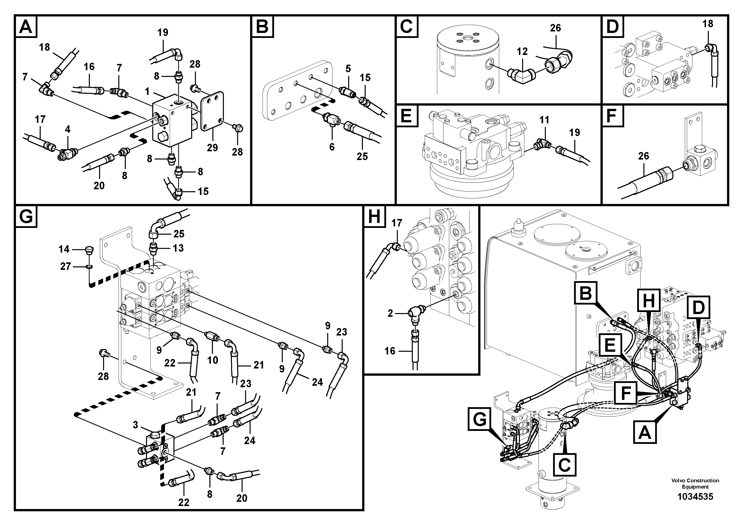Seat frame VOE14587721 VOLVO