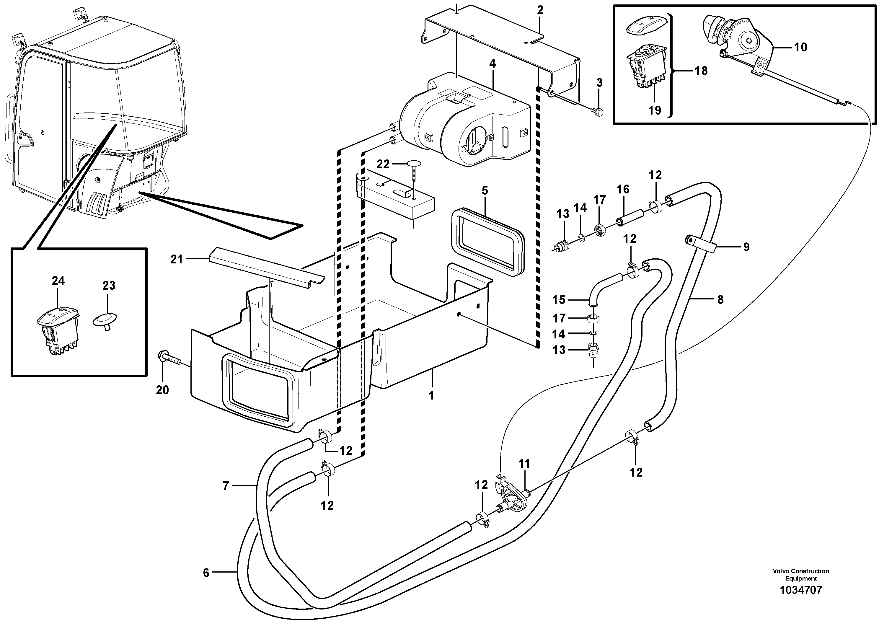 Press. lim. valve VOE11809205 VOLVO