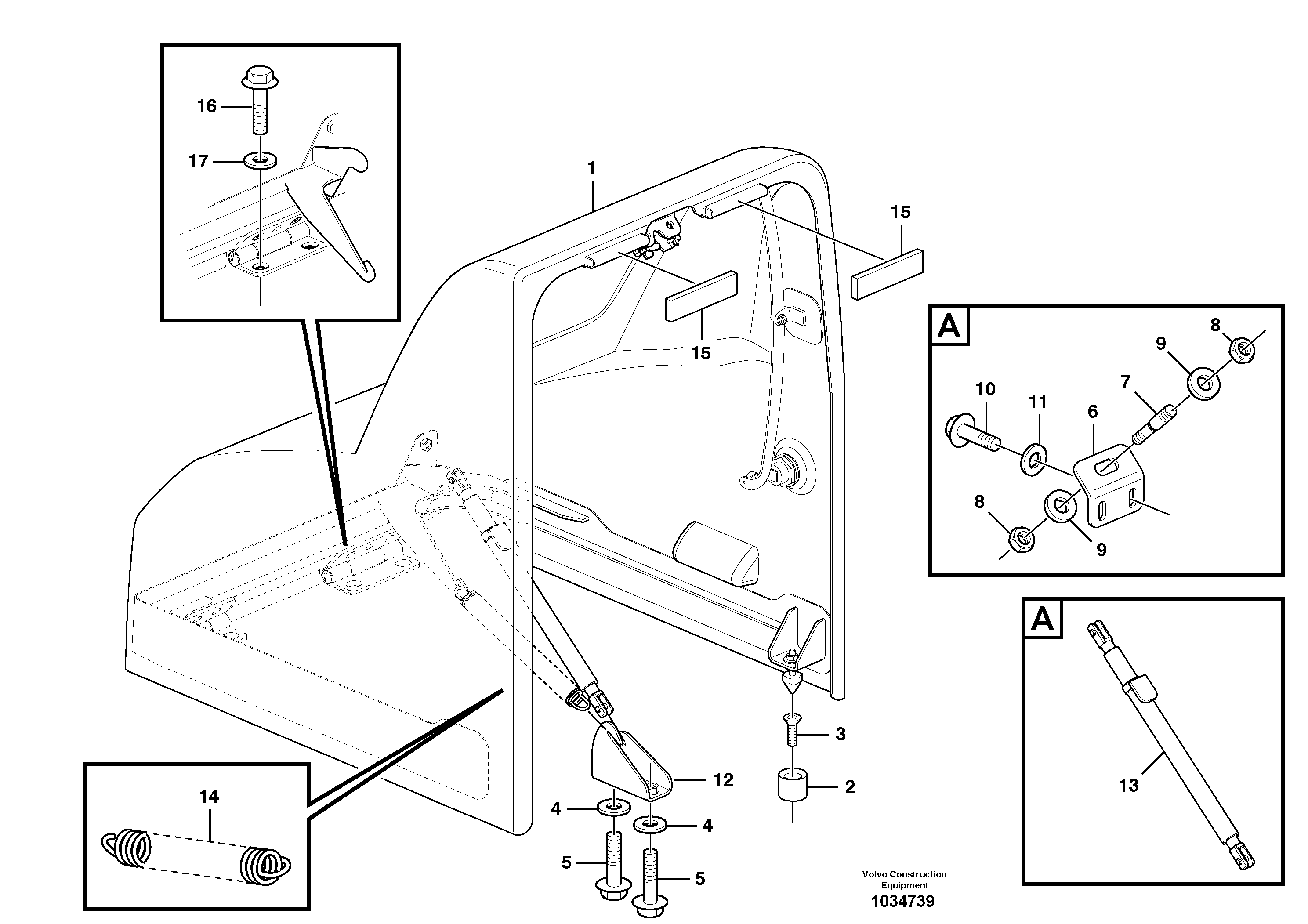 Rubber VOE14579944 VOLVO