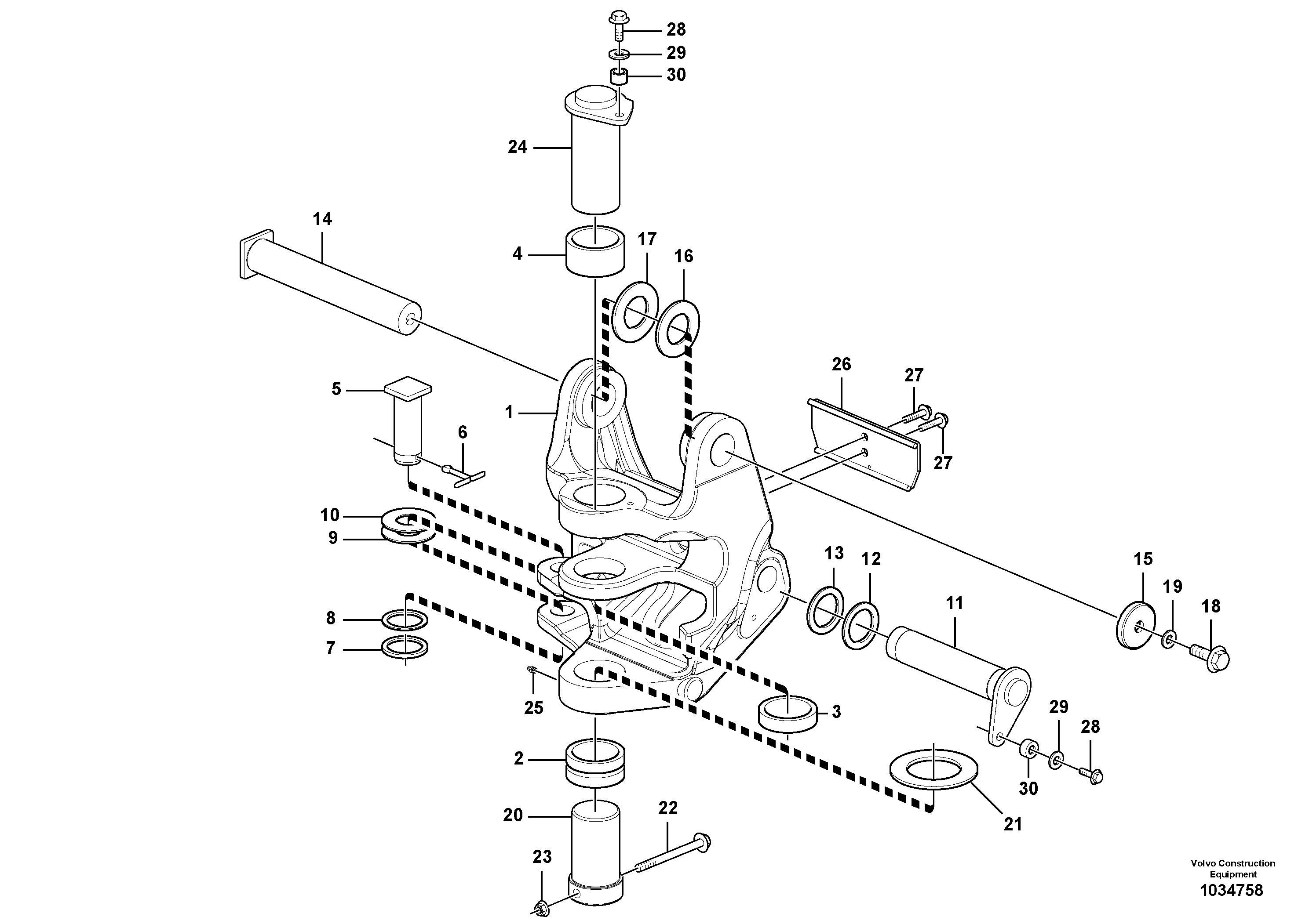 Swg Lk Cylinder RM/VOE15610835 VOLVO