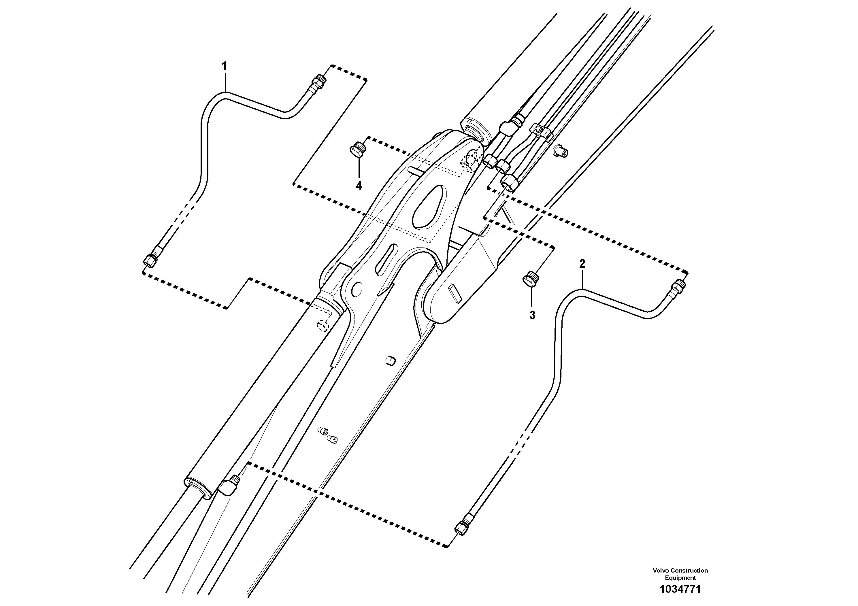 Timing gear casing VOE11808936 VOLVO