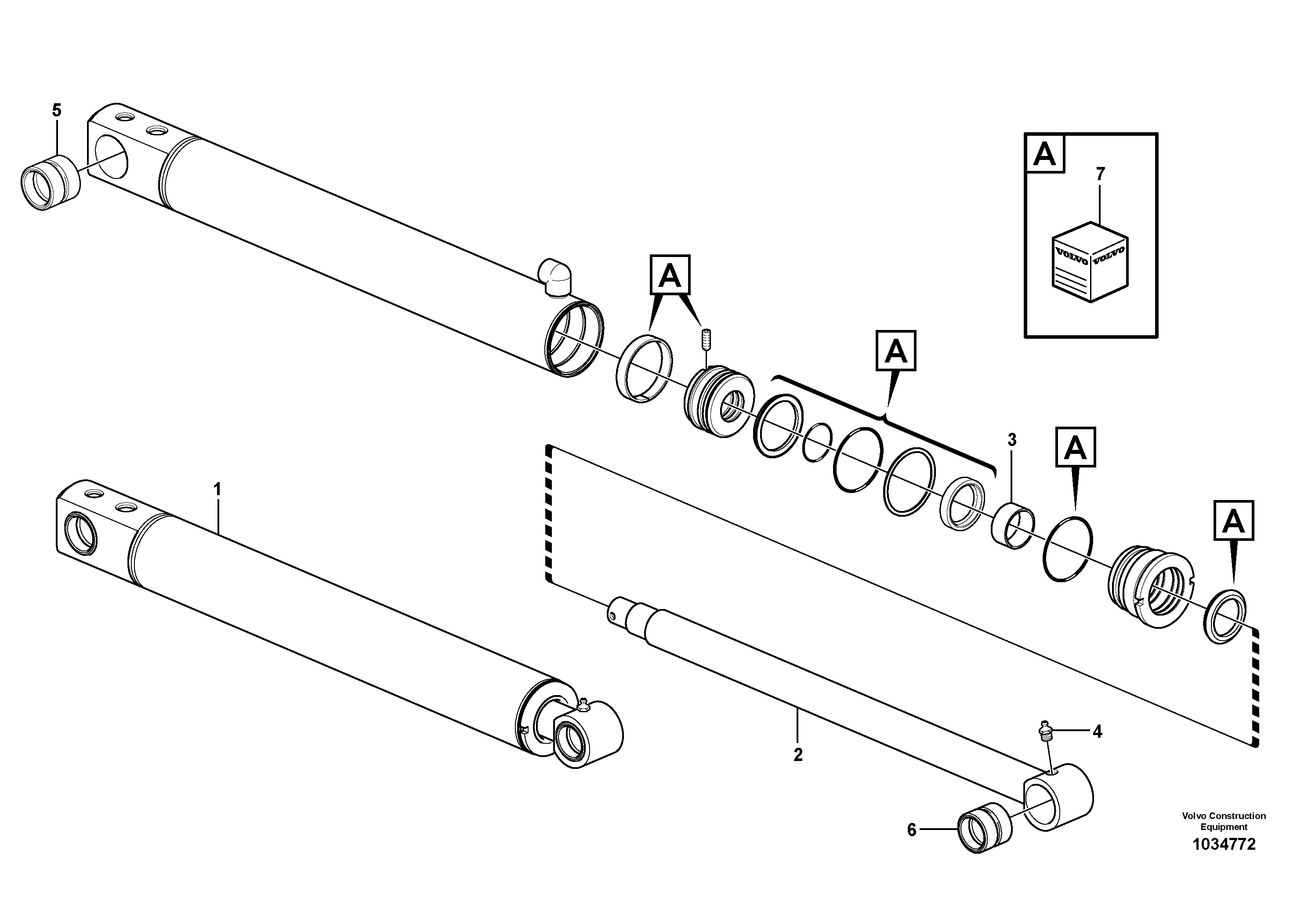 Stairs VOE15077540 VOLVO