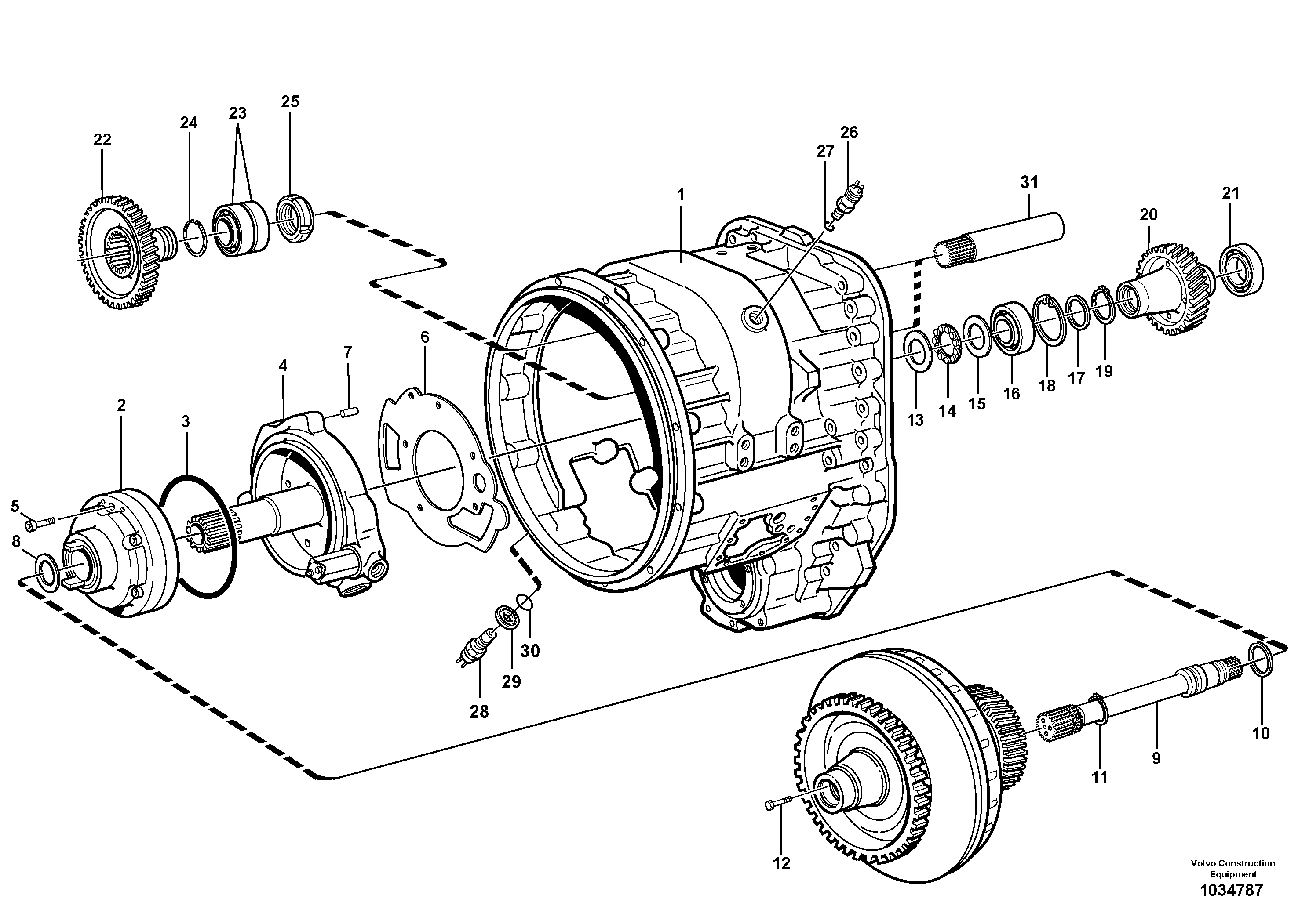Dim Drawing VOE11038735 VOLVO