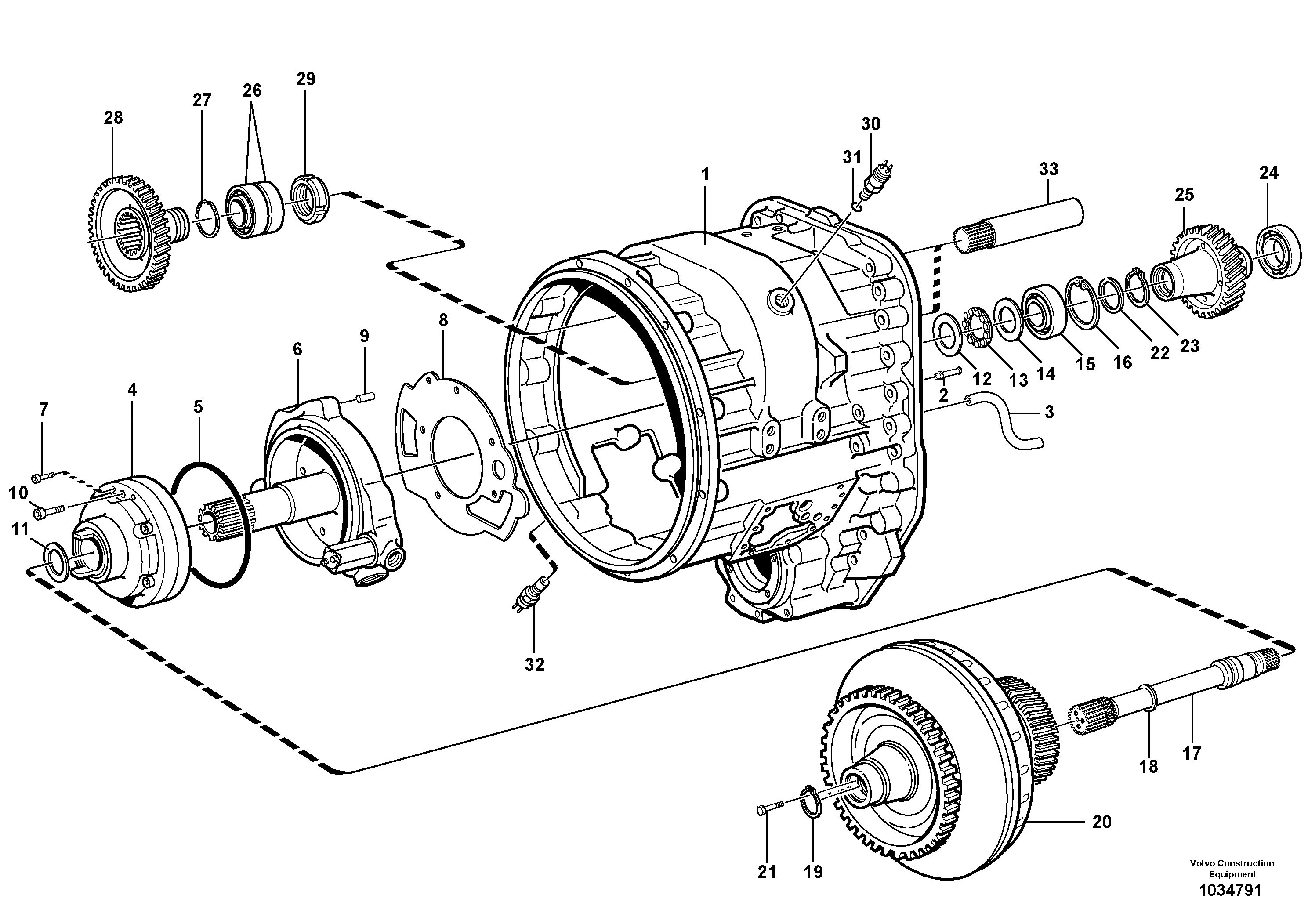 Oil Bath Filter VOE11707754 VOLVO