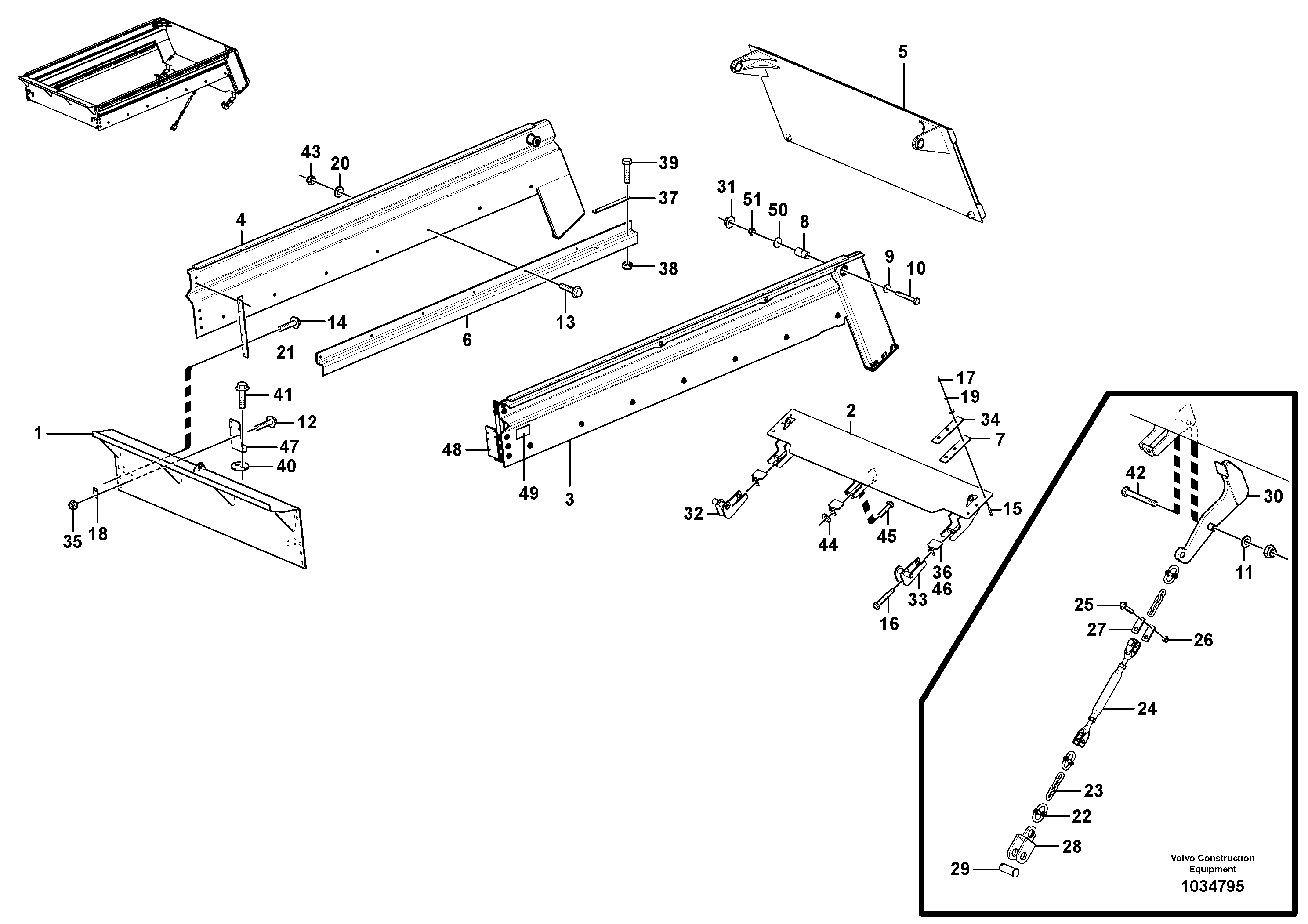 Release Arm VOE15005689 VOLVO
