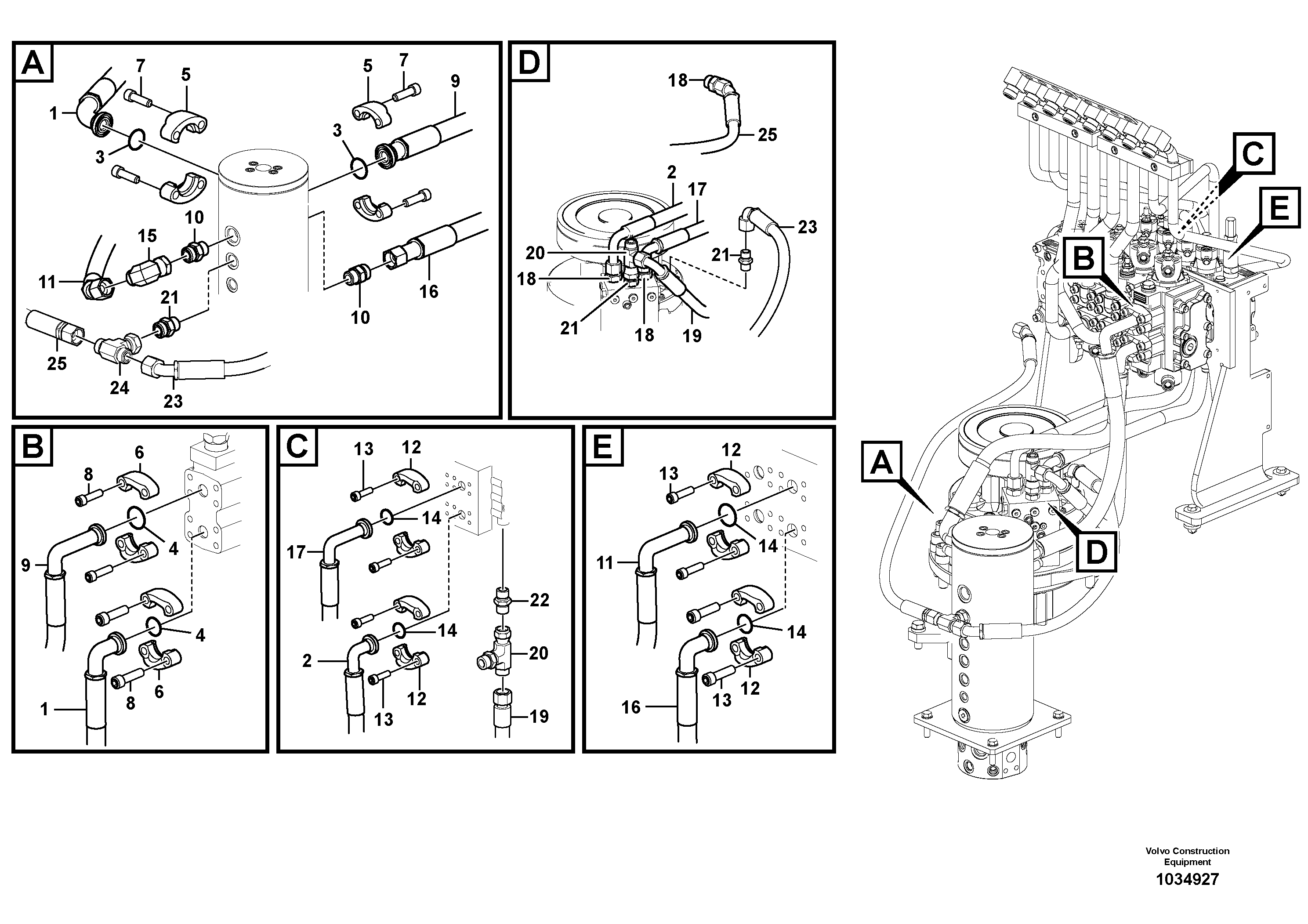 Timing gear casing VOE936997 VOLVO
