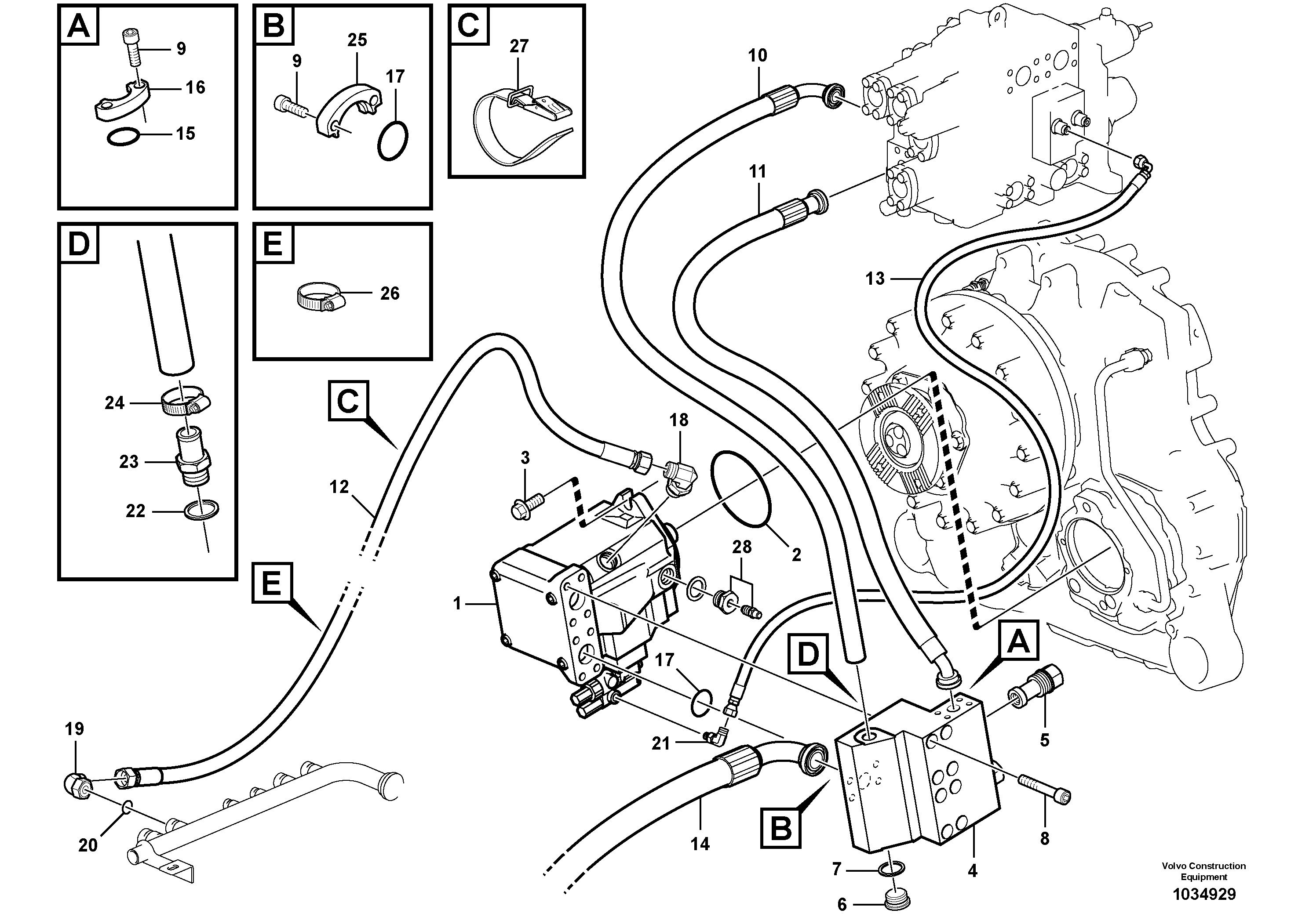 Connectors VOE11196286 VOLVO