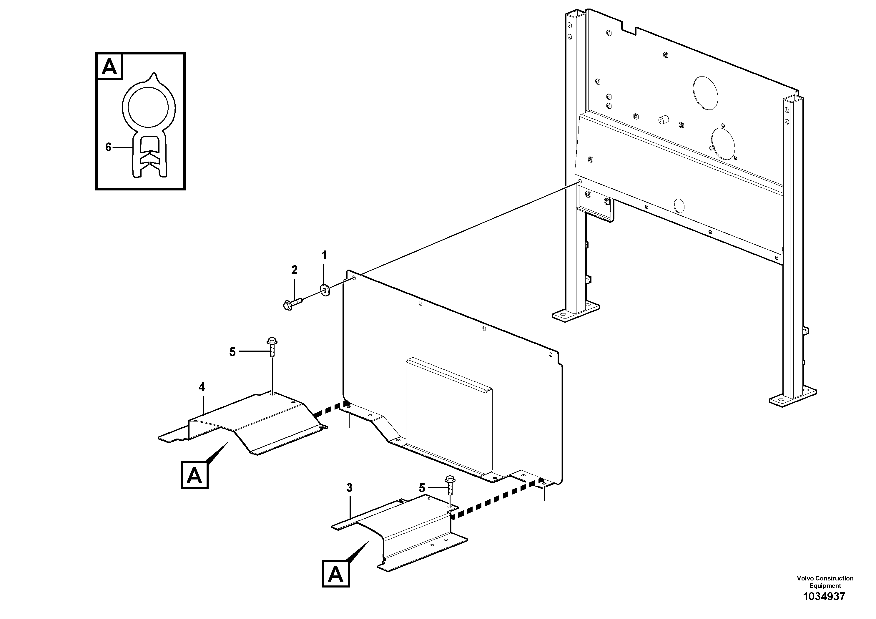 Rec.housing VOE15010380 VOLVO