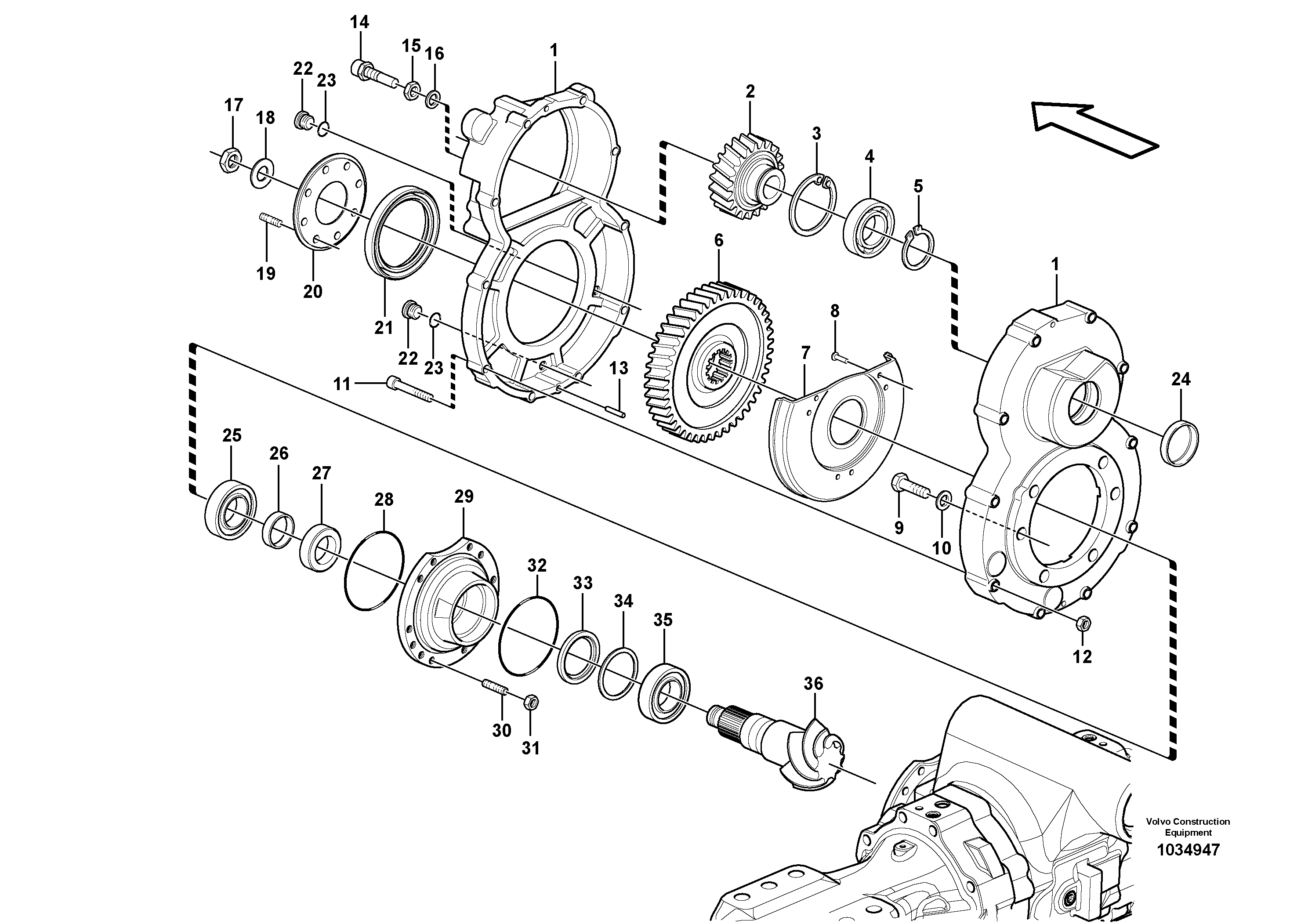Sound Absorber VOE15075655 VOLVO