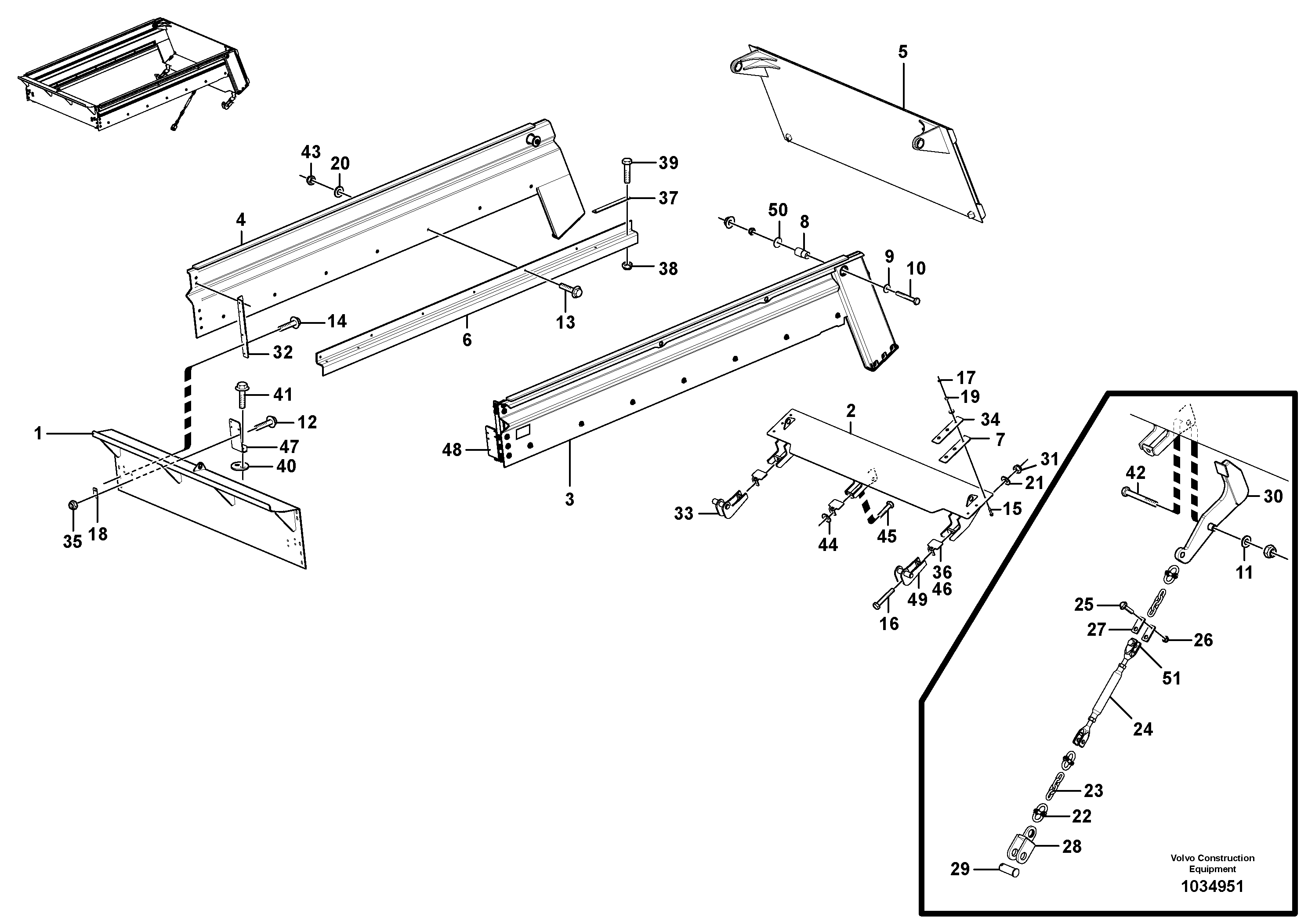 Release Arm VOE15004072 VOLVO