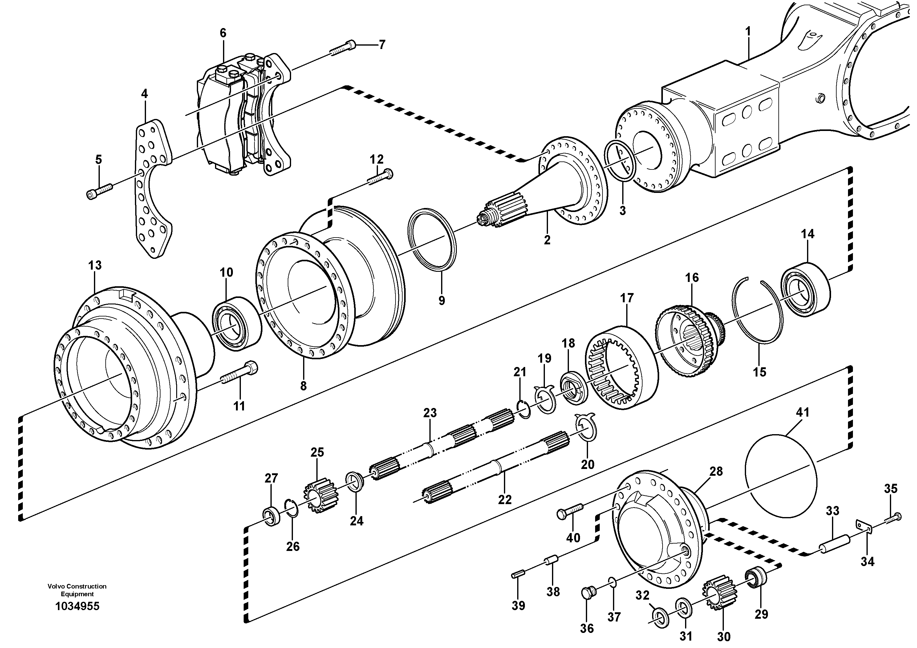 Base Plate VOE11103148 VOLVO