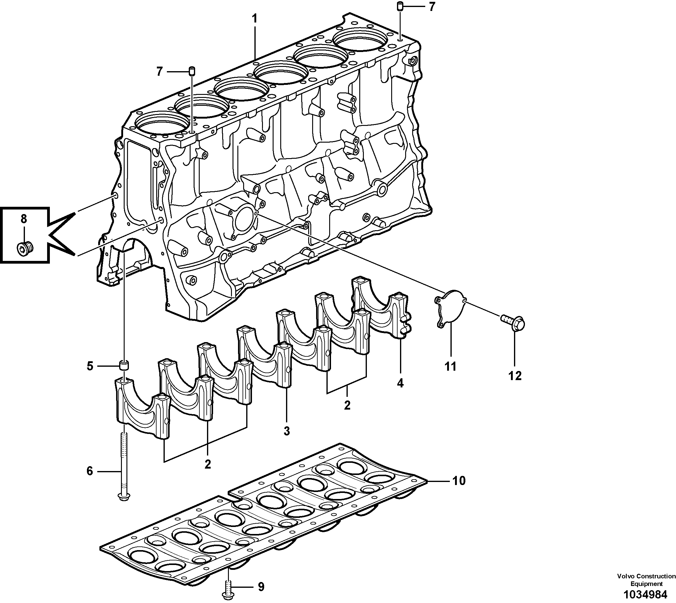 Telescopic Arm VOE20700766 VOLVO