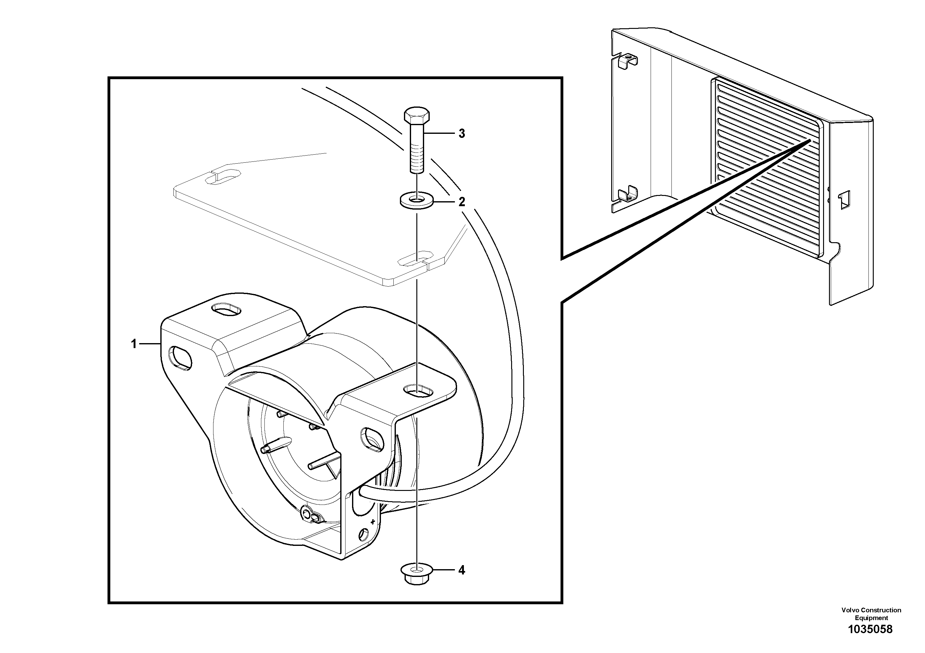 Relay, loud tone horn VOE15409160 VOLVO