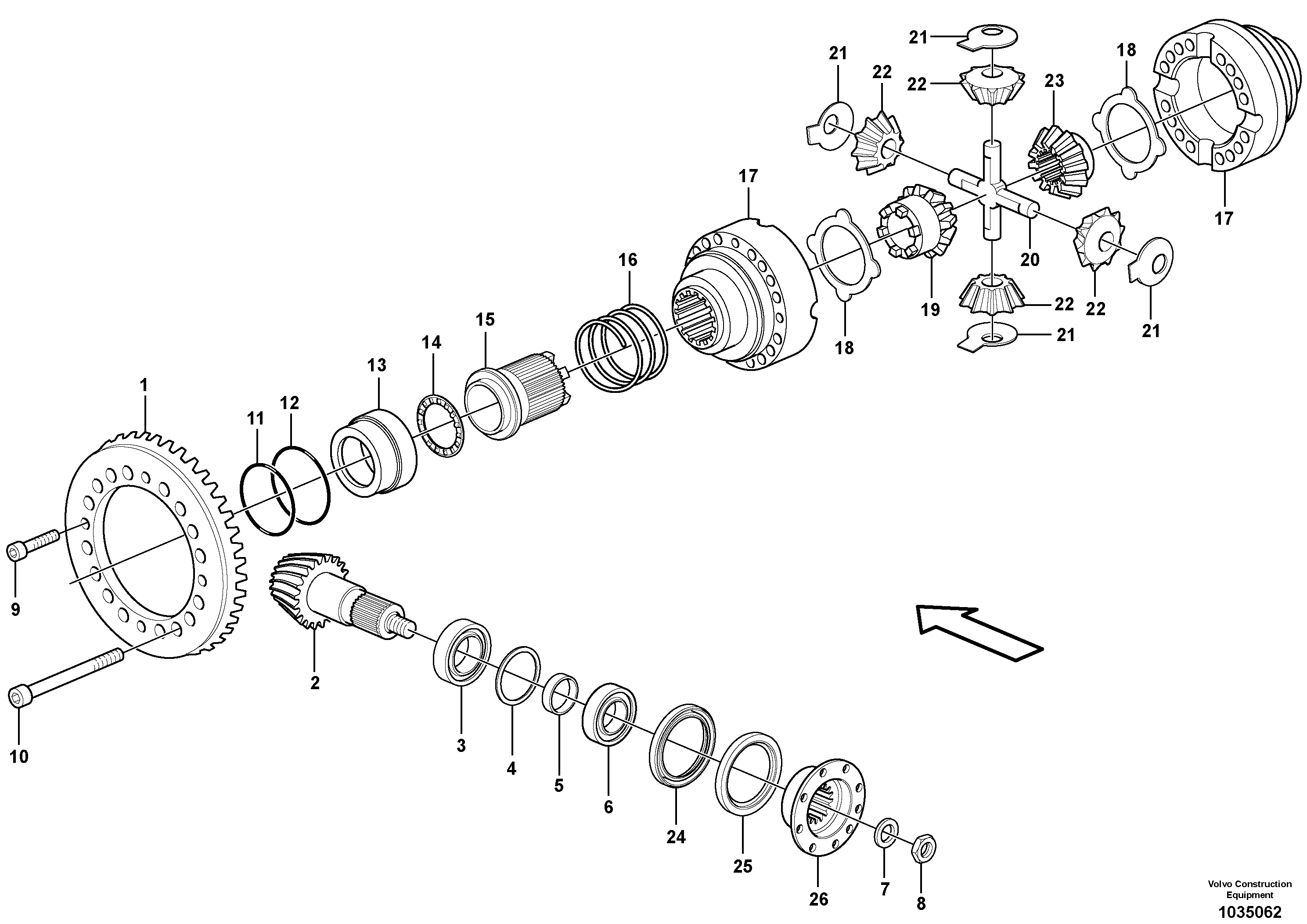 Slide Ring VOE15071395 VOLVO