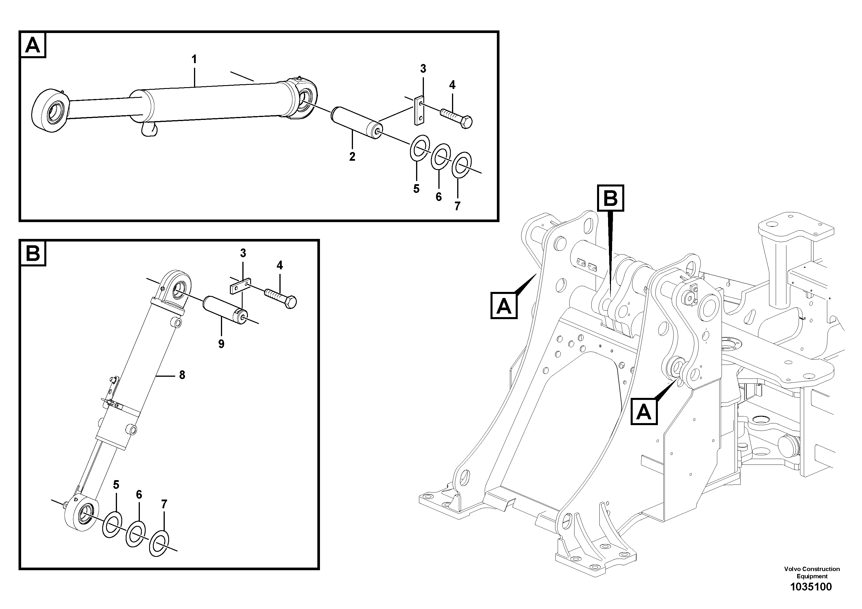 Track Gearbox VOE11308470 VOLVO