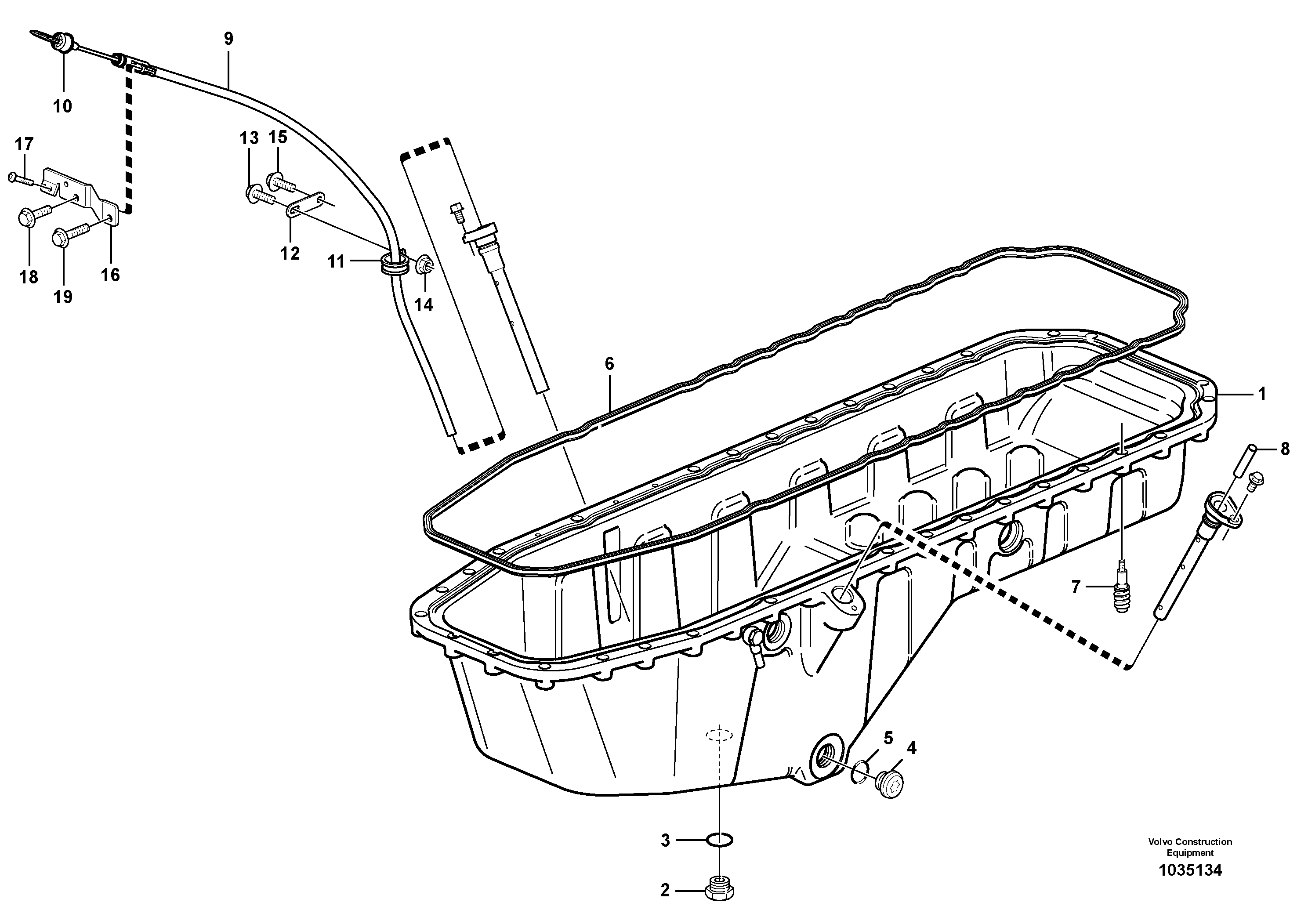 Seat frame VOE15010199 VOLVO