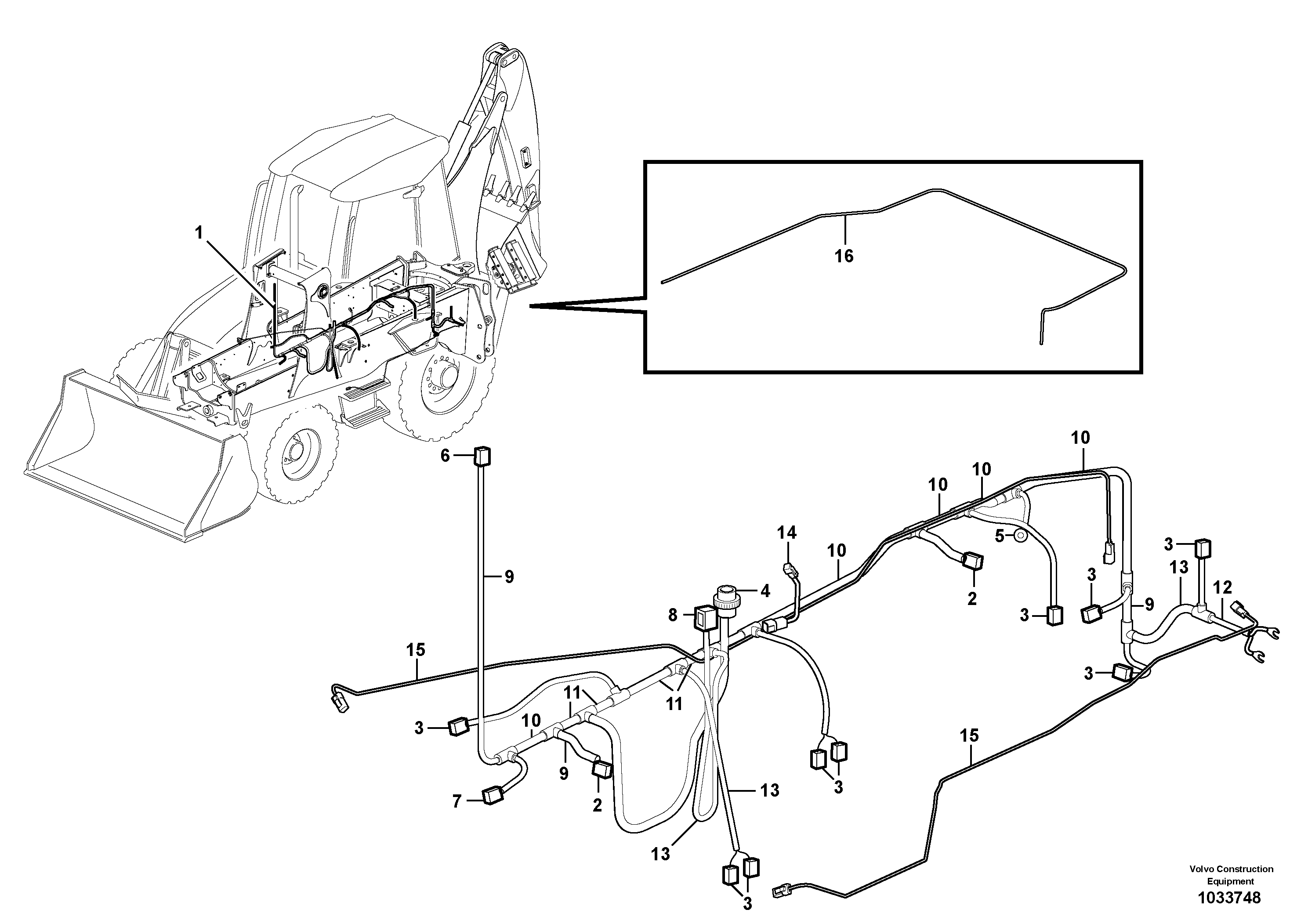 Support Leg VOE15048437 VOLVO