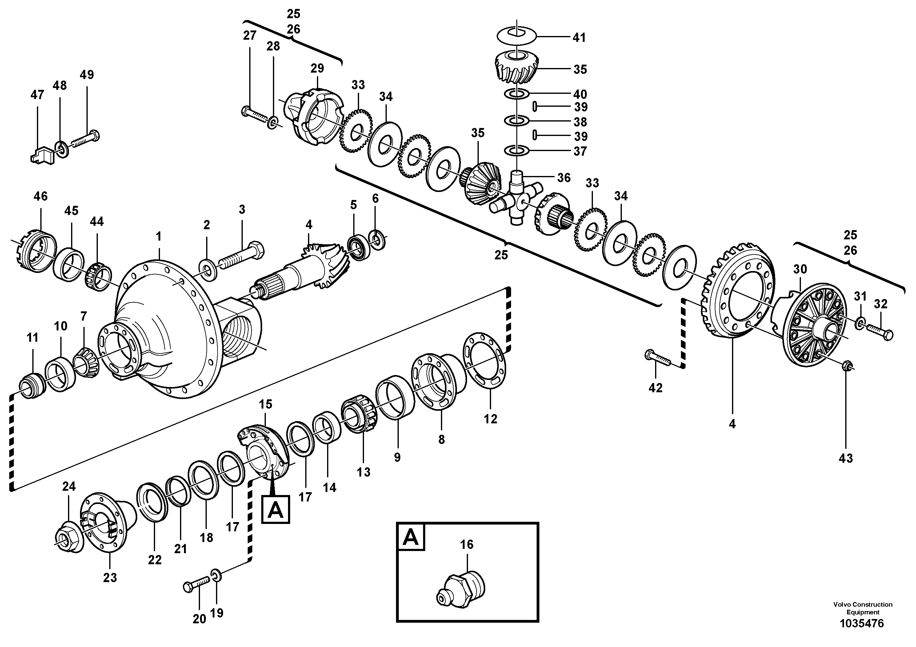 Конус VOE11705341 VOLVO