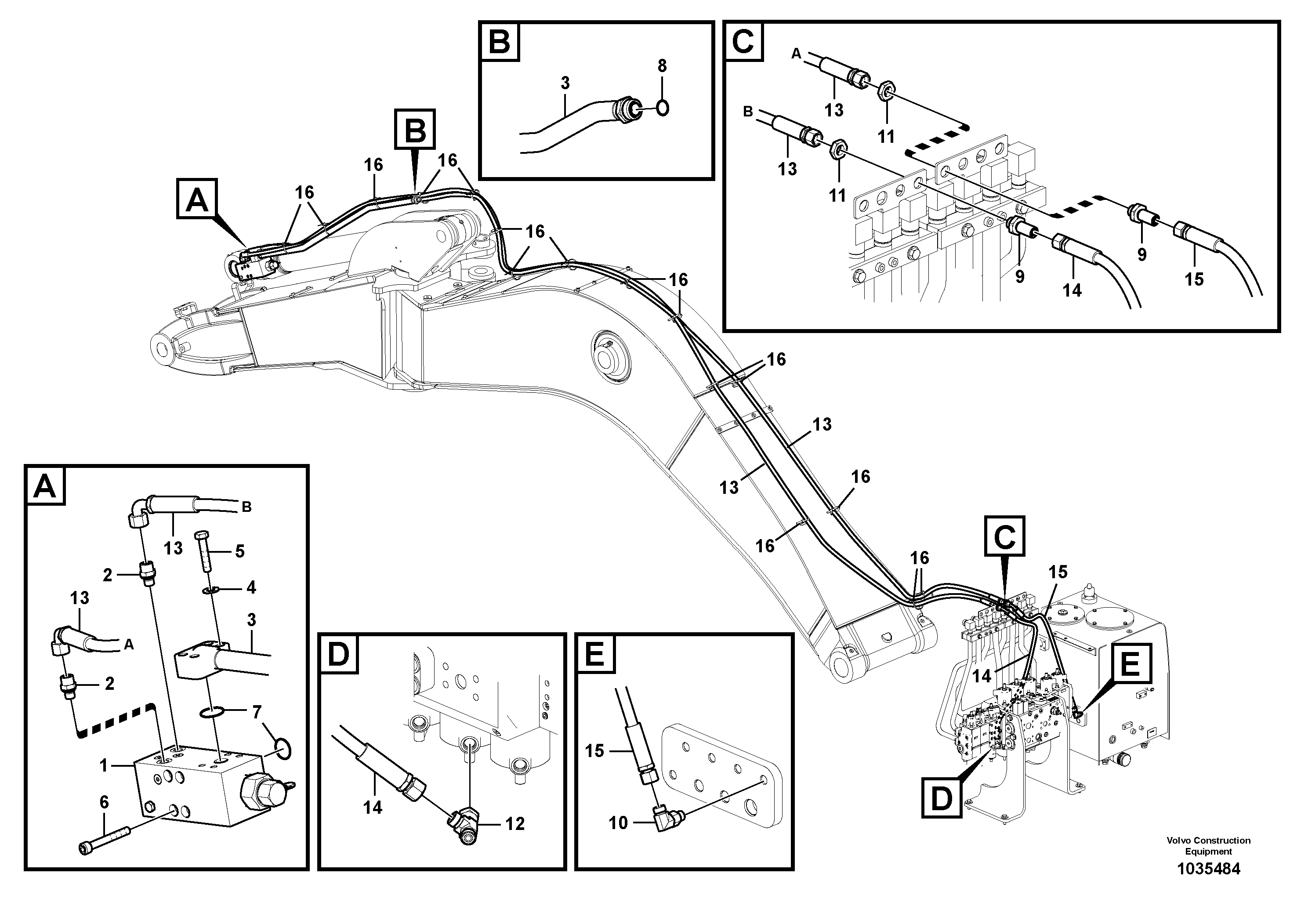 Press. lim. valve VOE14573624 VOLVO