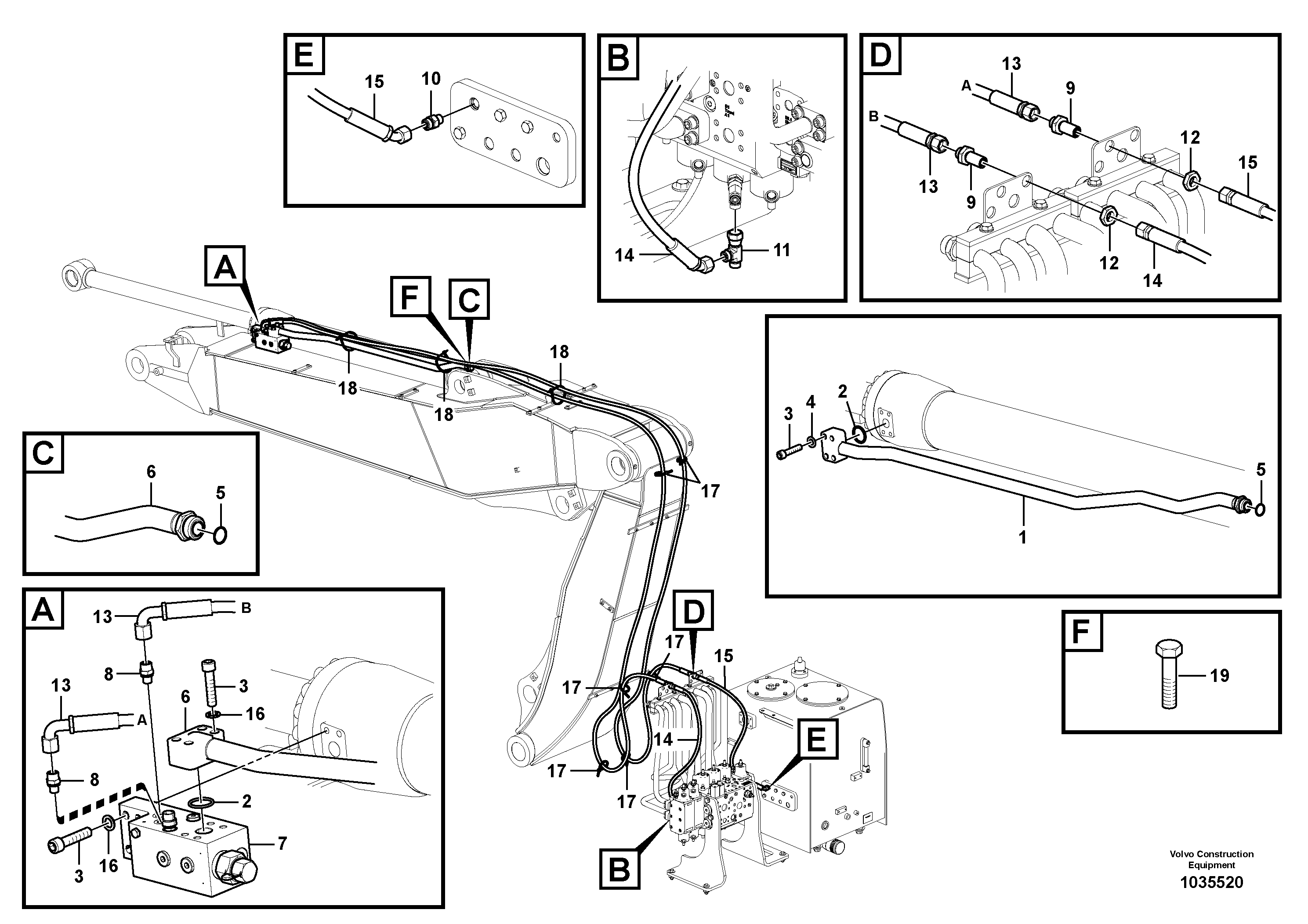 Timing gear casing VOE937949 VOLVO