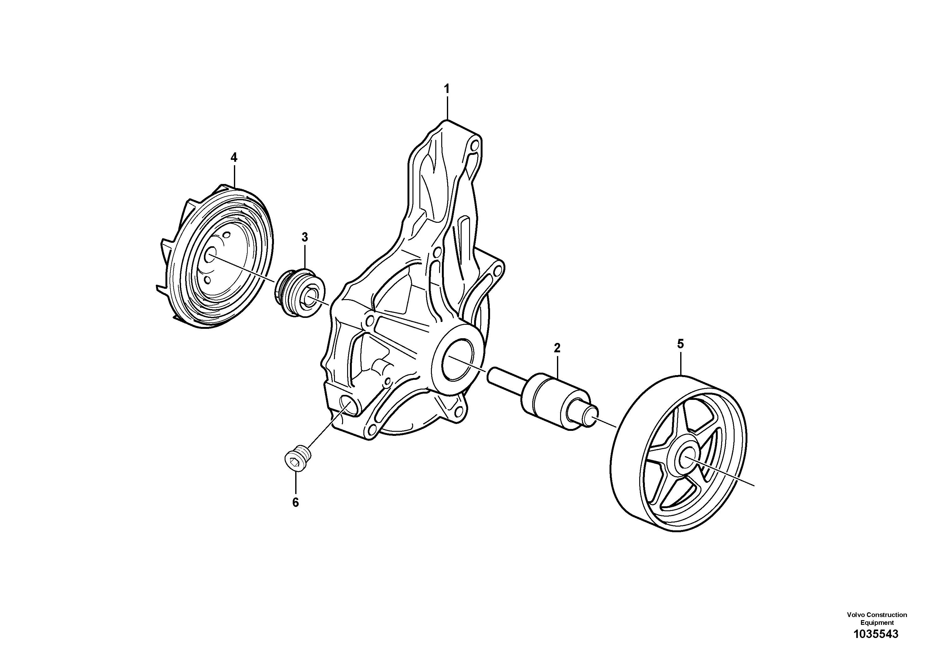 Starter Motor VOE3161434 VOLVO