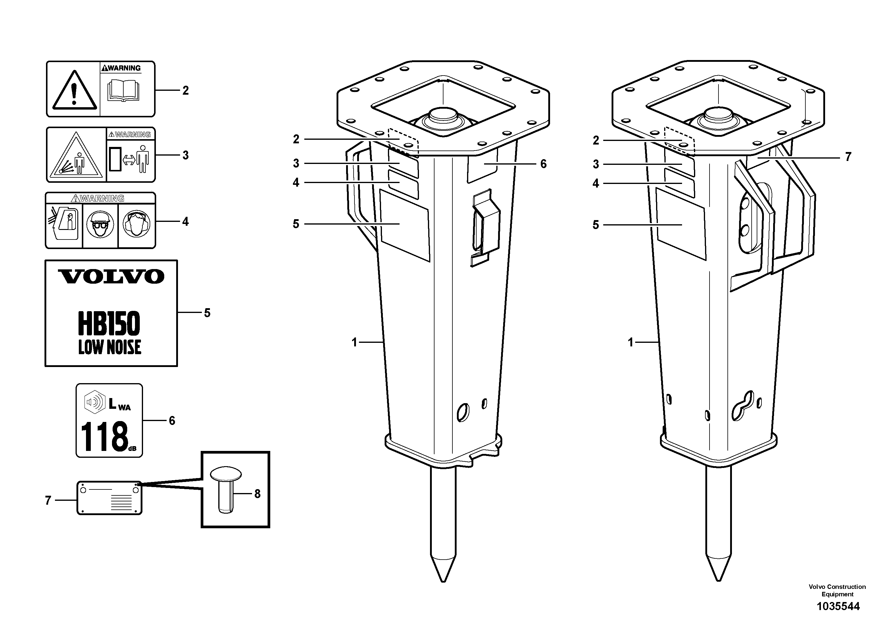 Cylinder Block VOE15604334 VOLVO