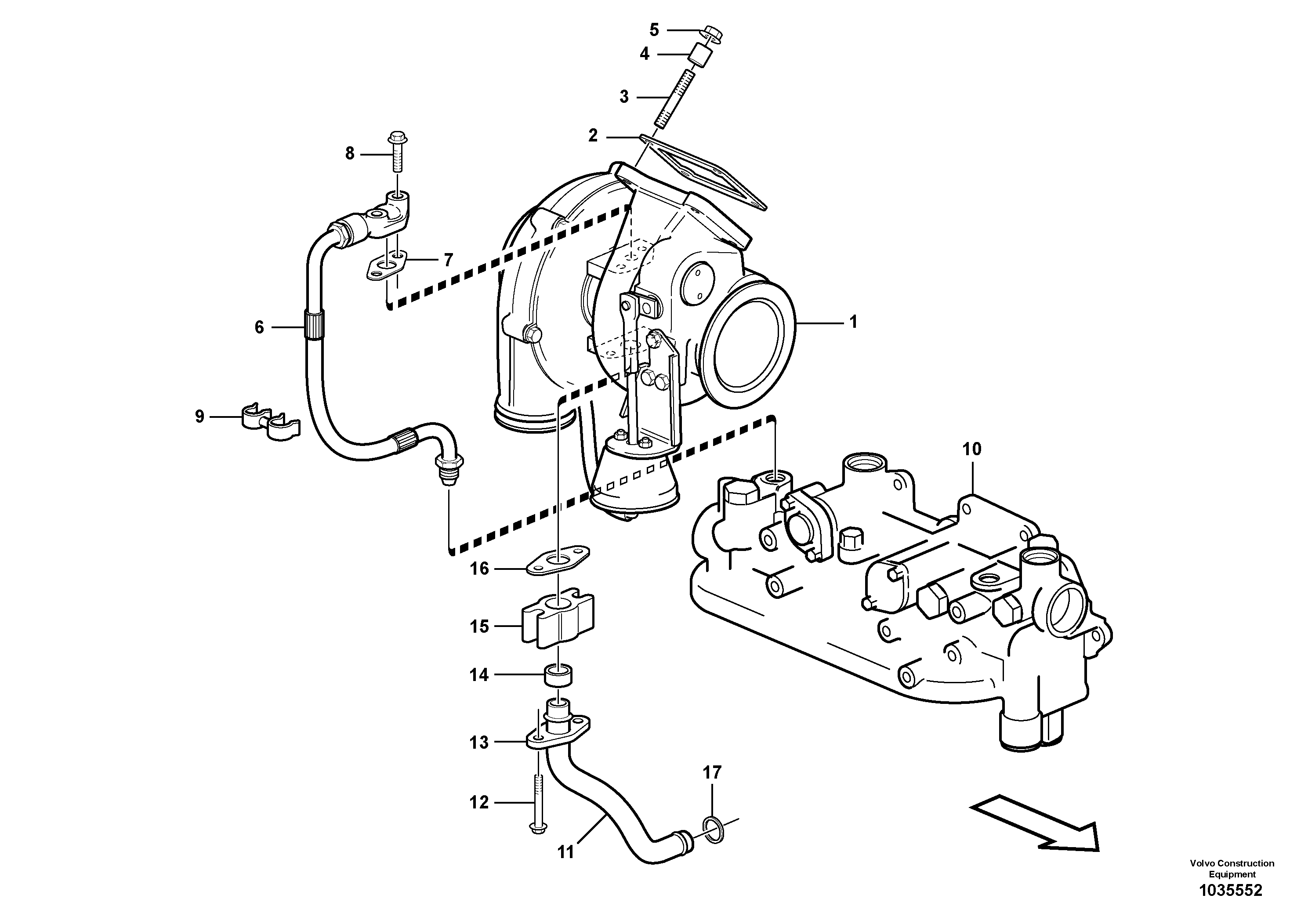 Front Spring VOE982143 VOLVO