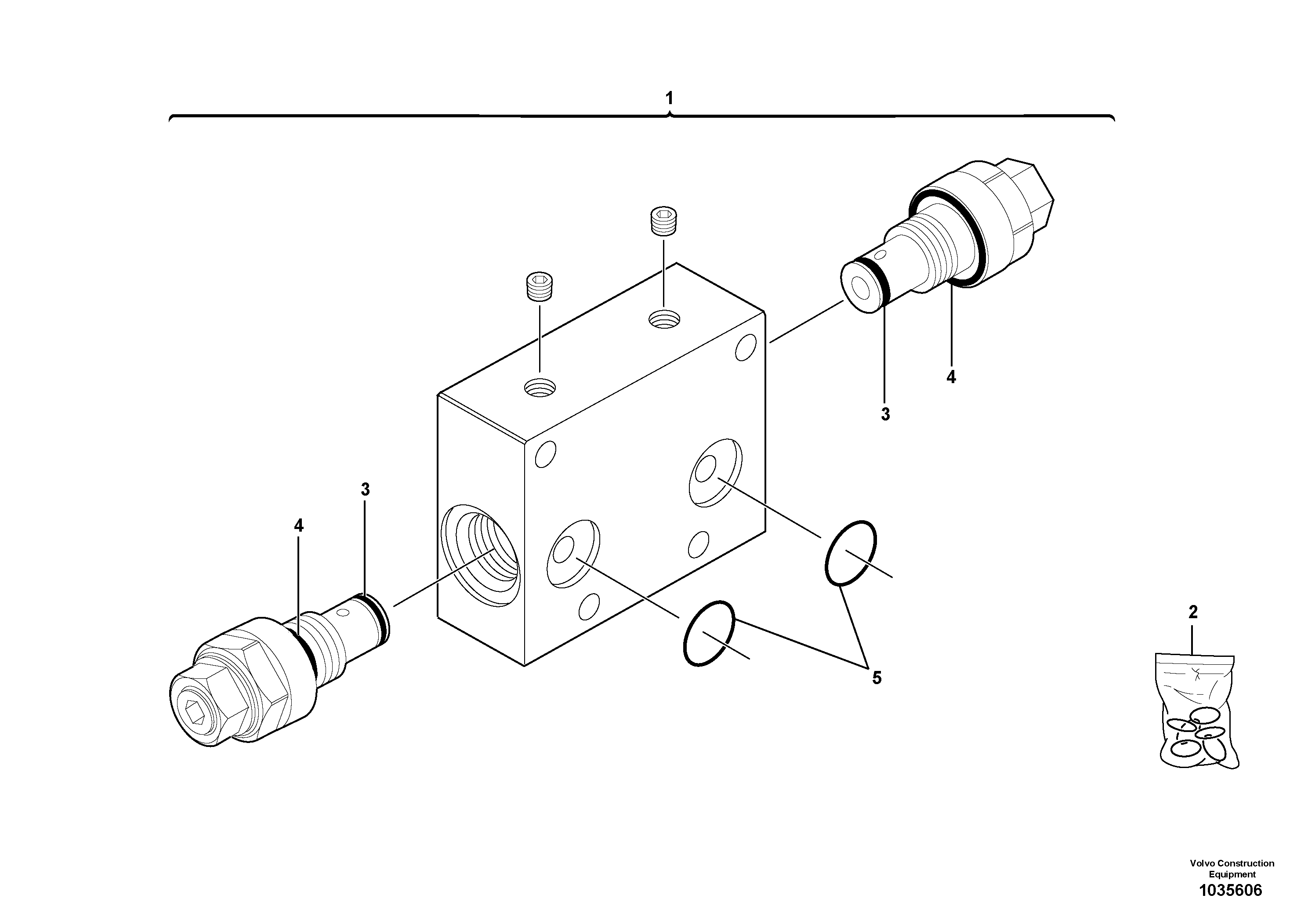 Bearing ring VOE15092839 VOLVO