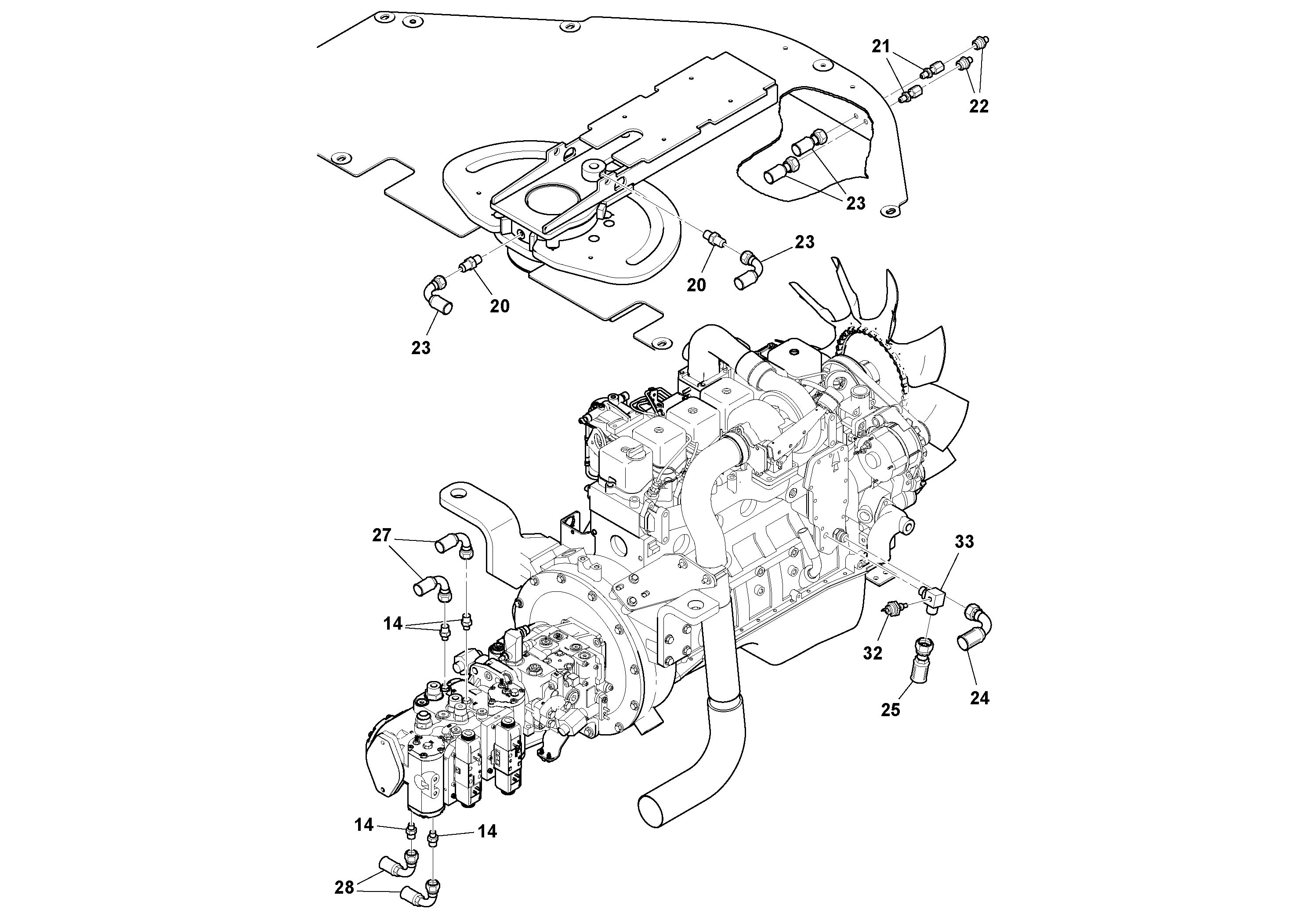 Hydraulic Valve RM95201547 VOLVO