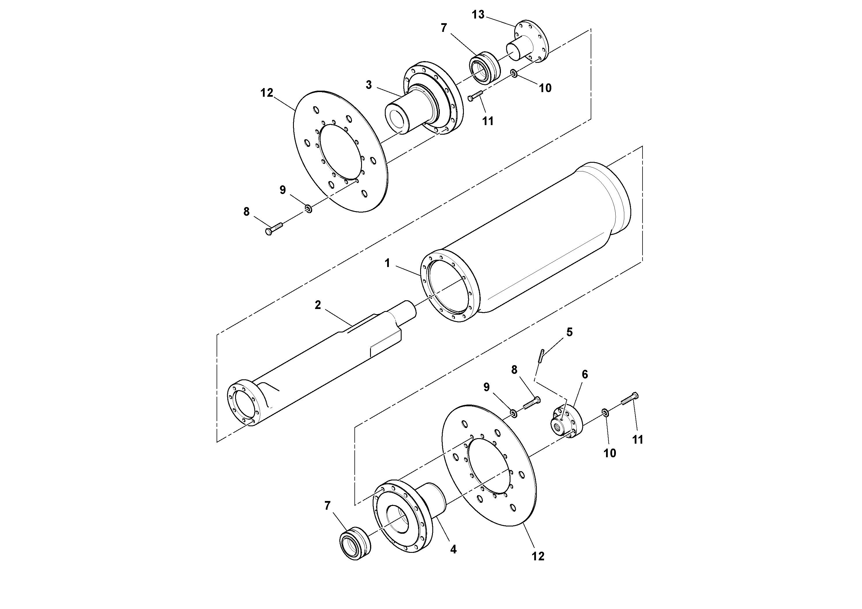 Dr Wheel Drum RM13172952 VOLVO