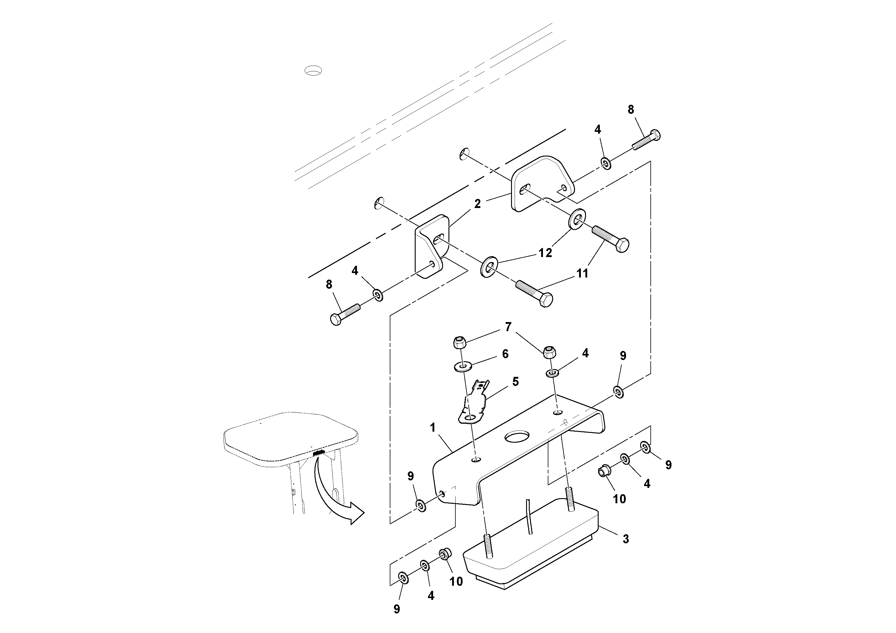 Tray RM13421508 VOLVO