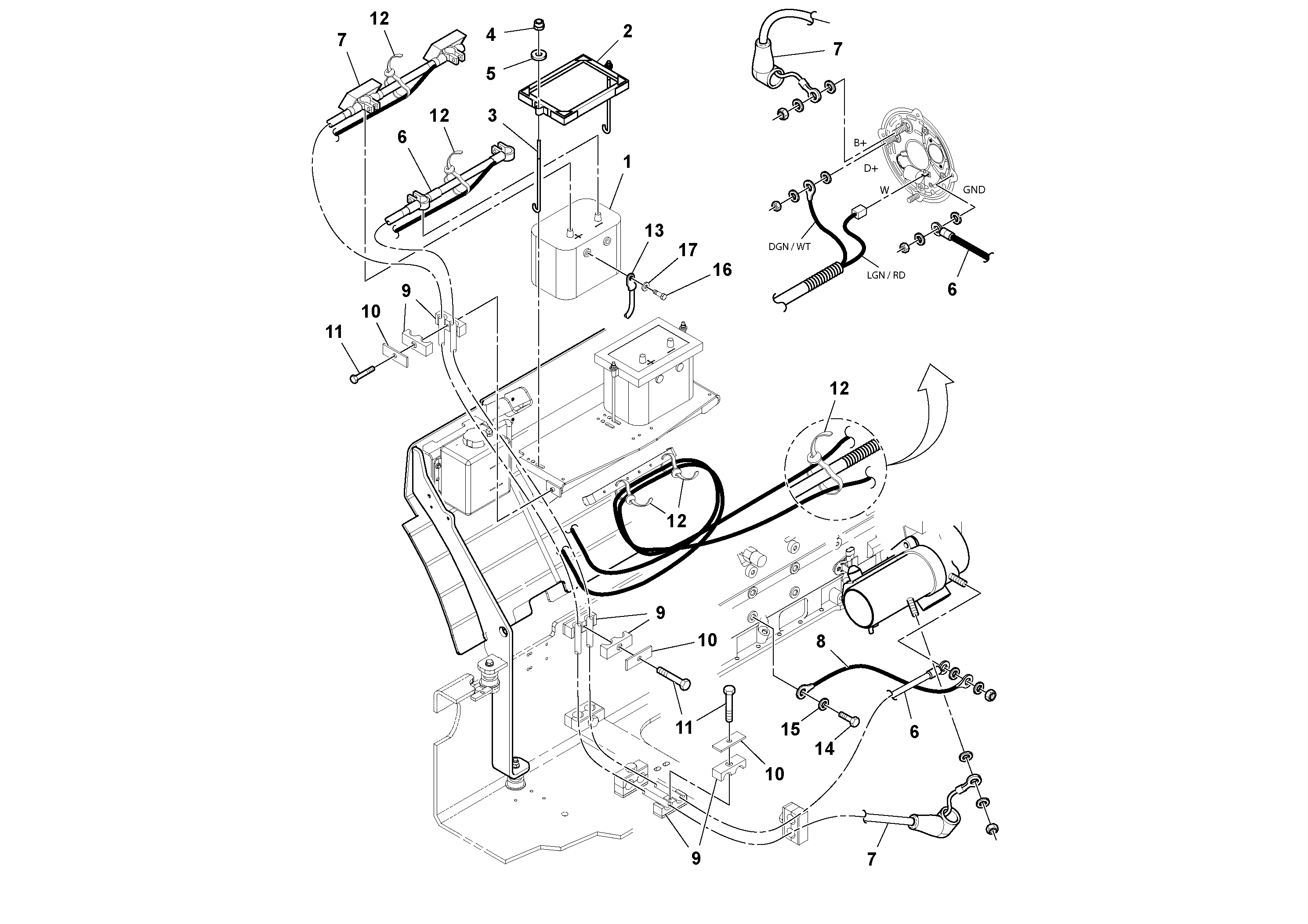 Brush Bearing RM13845870 VOLVO