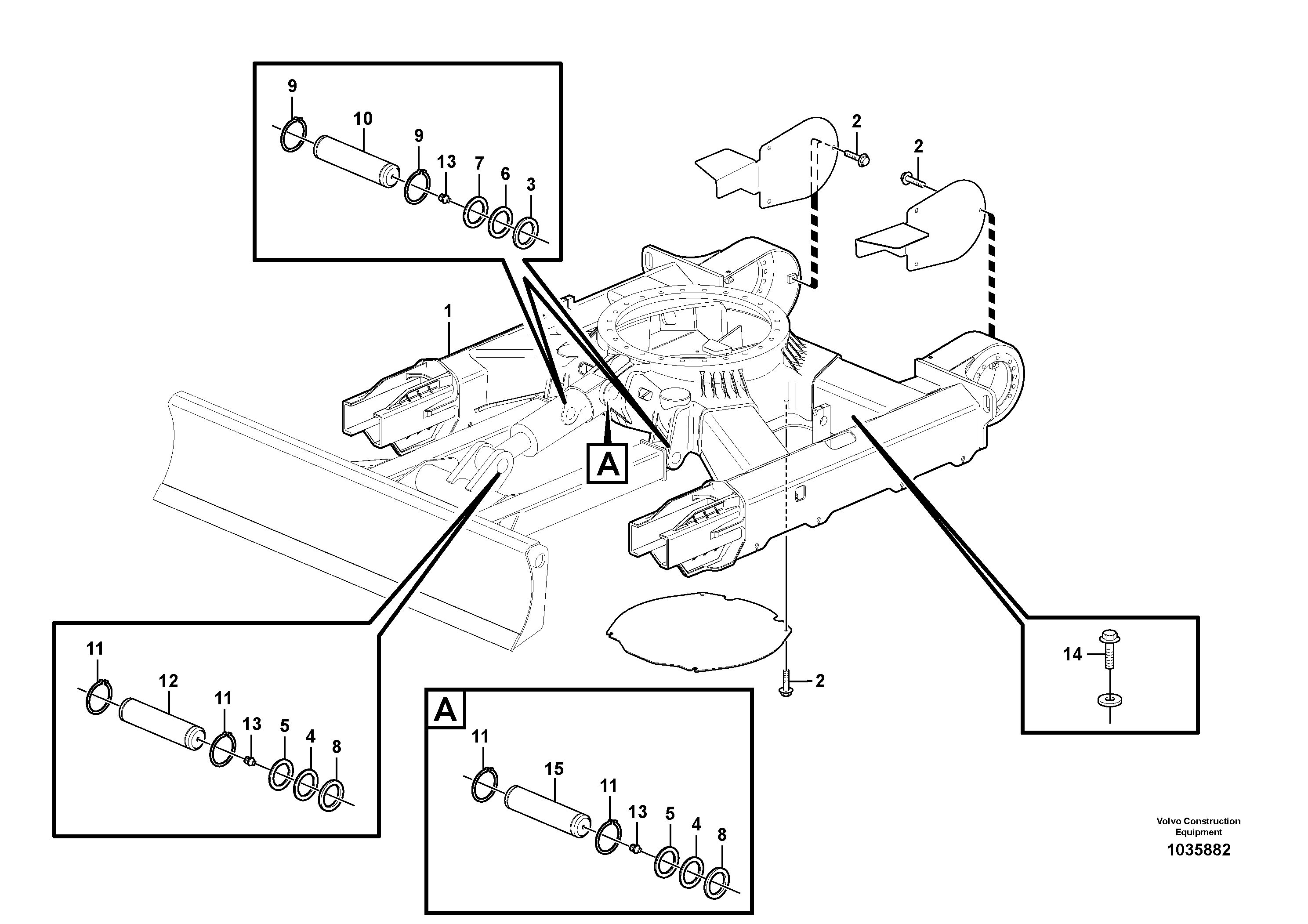 Frame VOE11807774 VOLVO