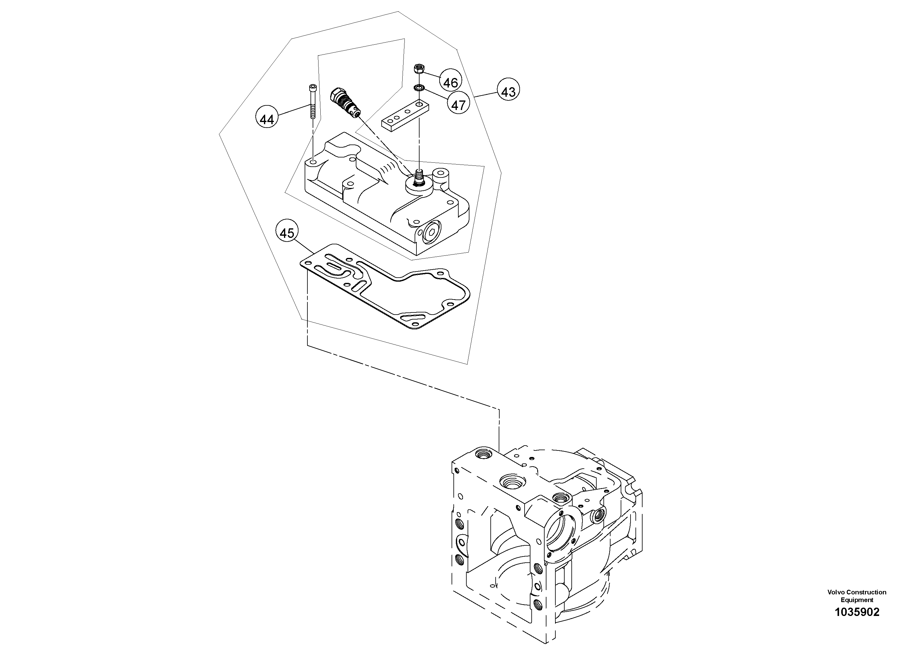 For upper engine part RM59360693 VOLVO