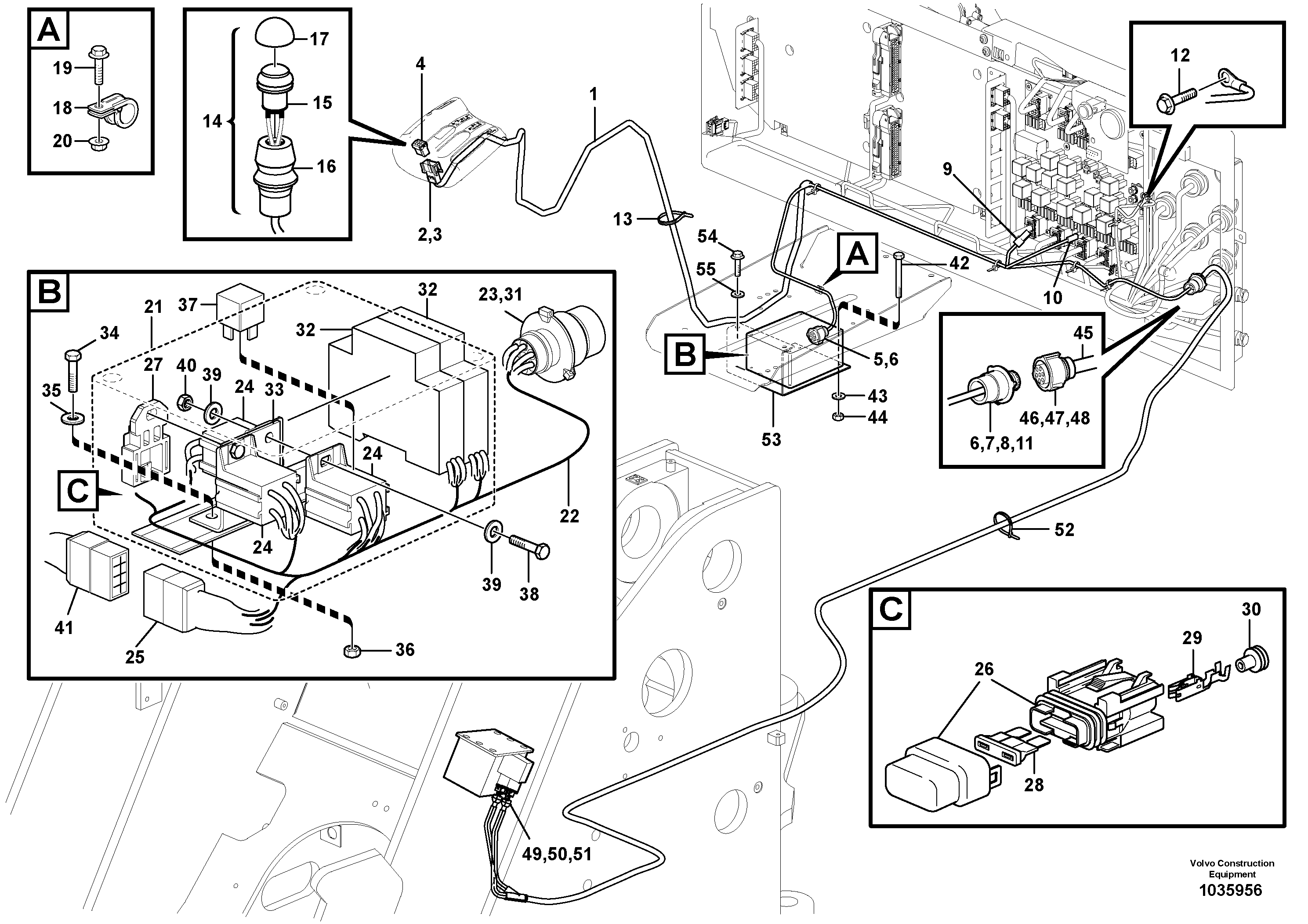 Engine heater VOE969403 VOLVO