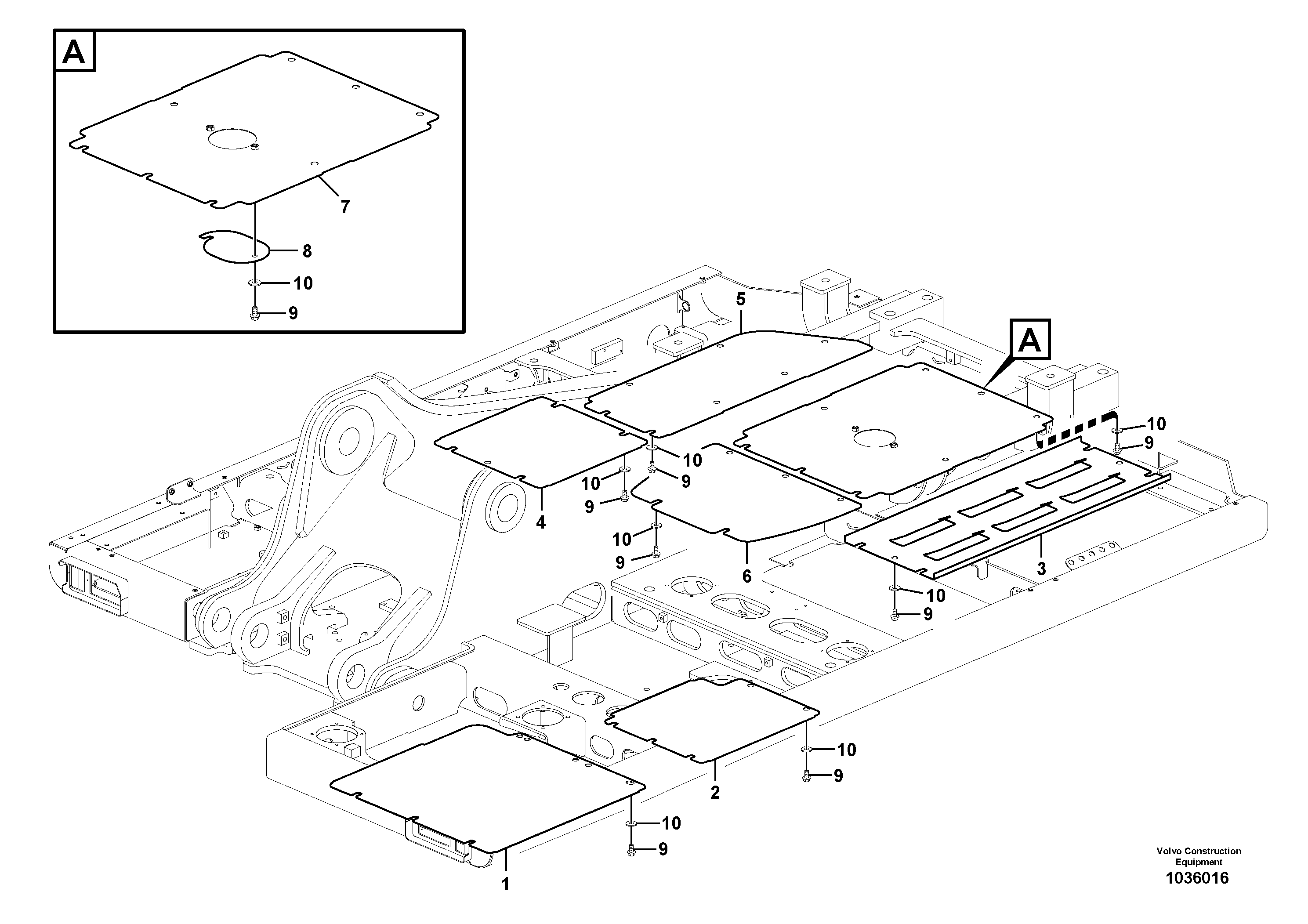 Rec.housing VOE14588123 VOLVO