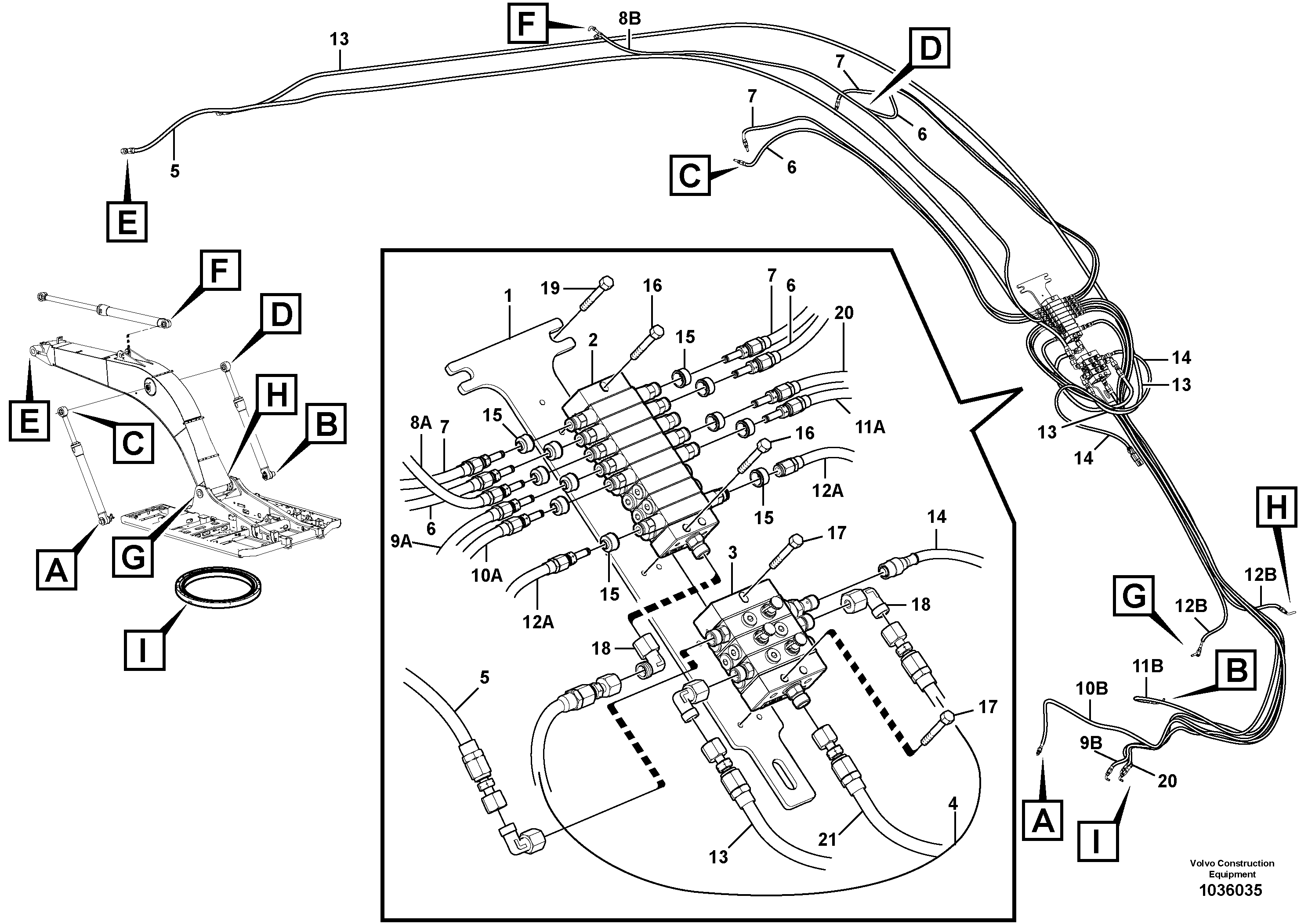 Bracket VOE14566305 VOLVO
