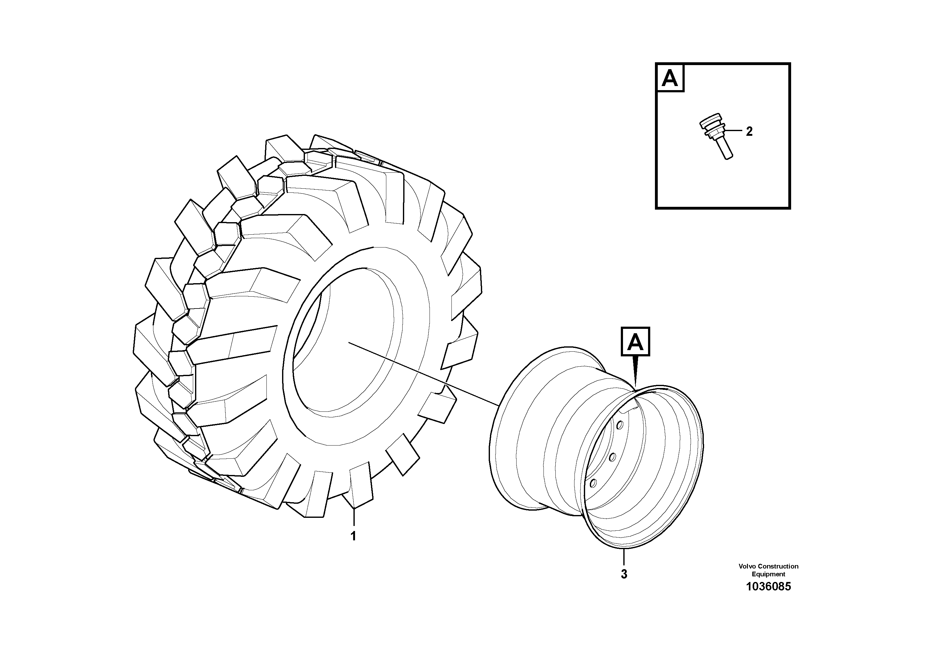 Front section VOE15212252 VOLVO