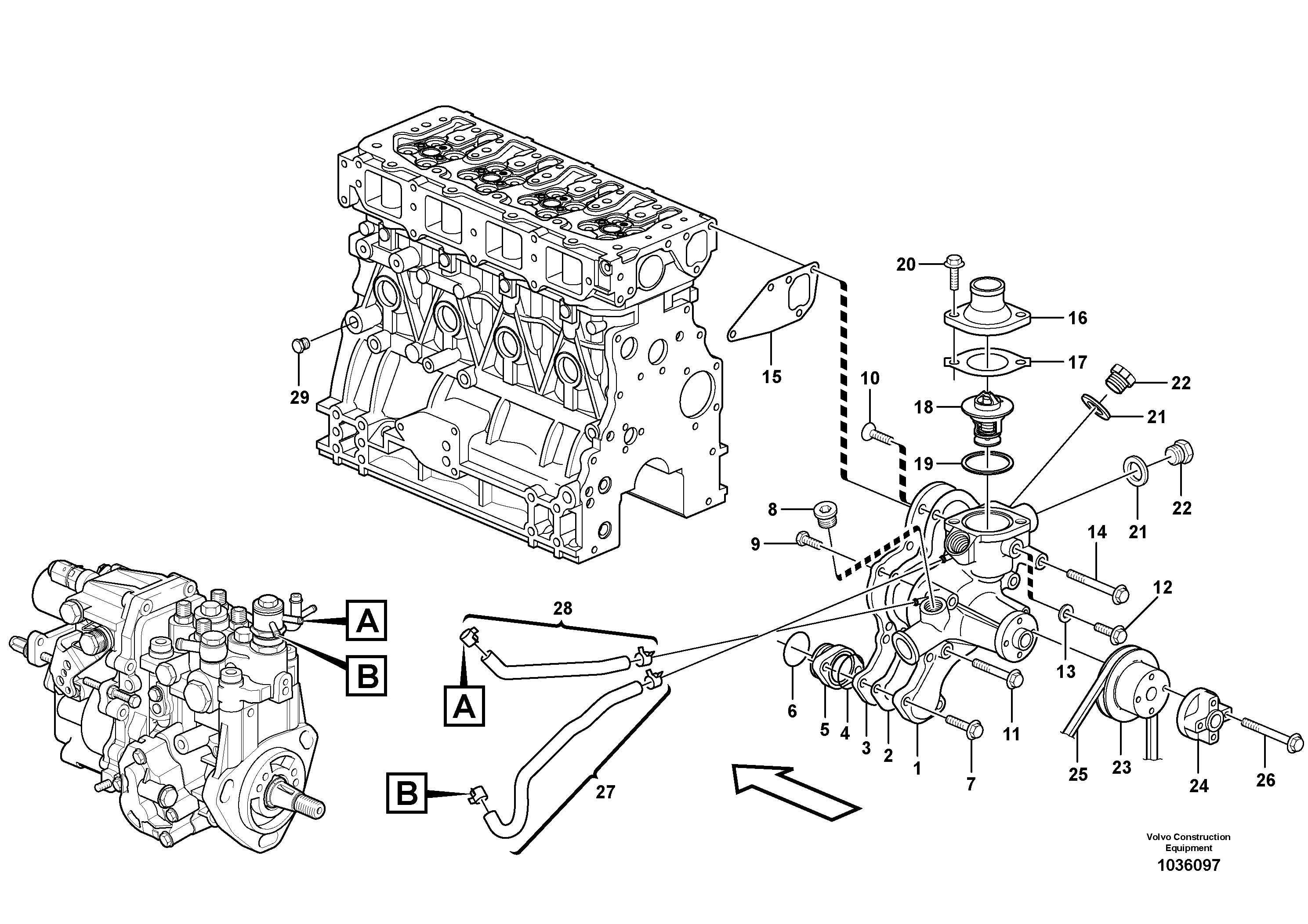 Rec.housing VOE15102876 VOLVO