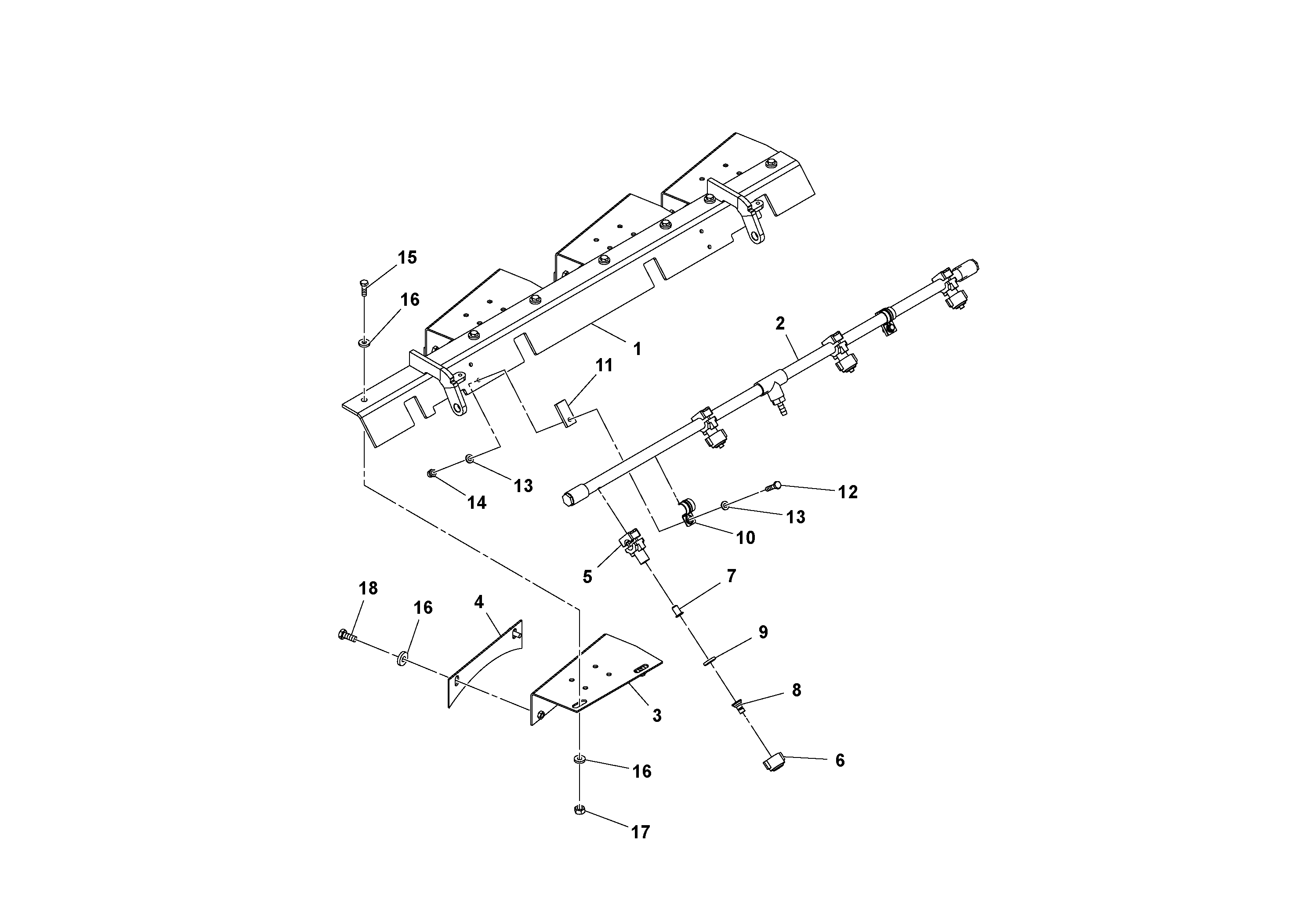 Tilt bearing RM96713979 VOLVO